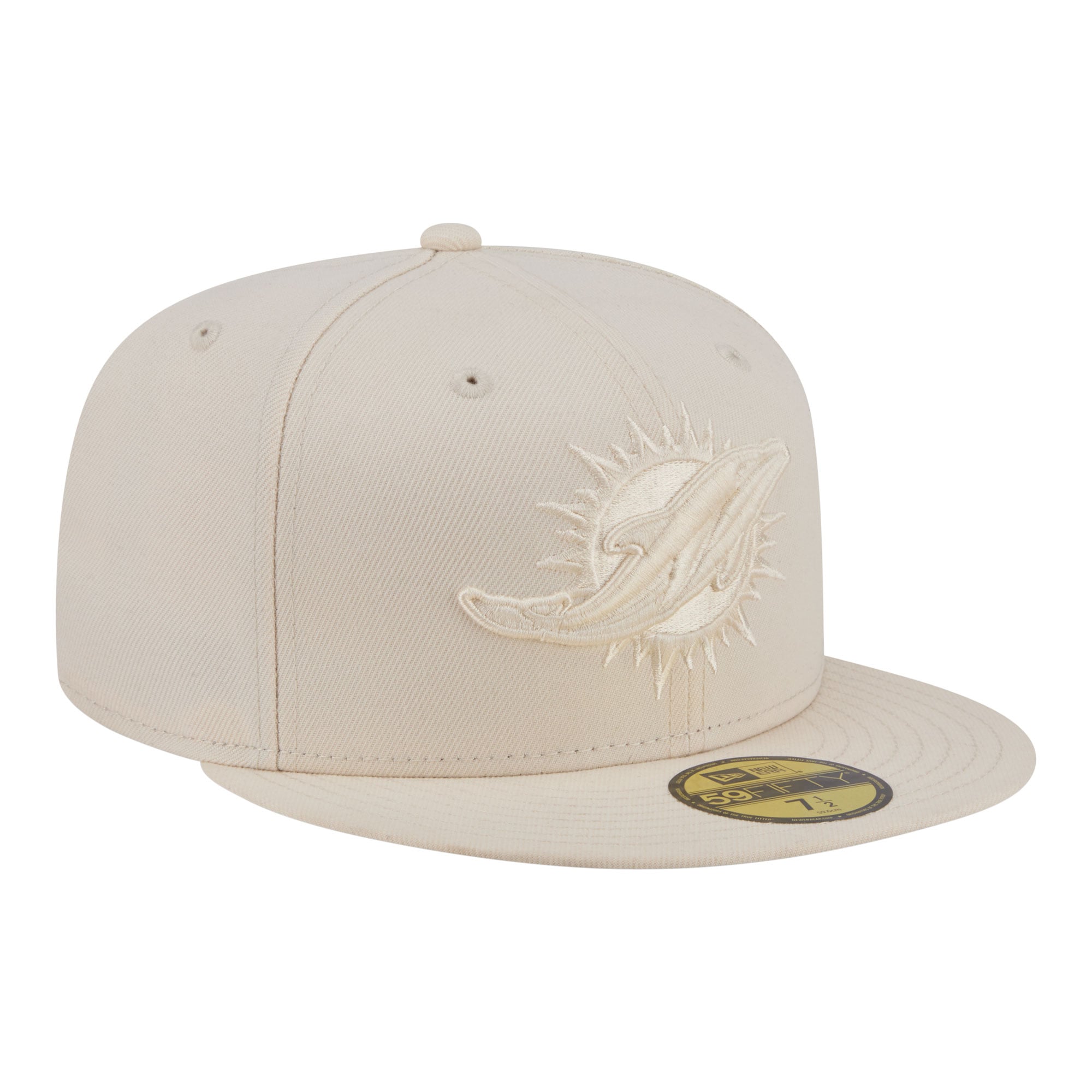Casquette ajustée New Era 59FIFTY turquoise Miami Dolphins pour homme