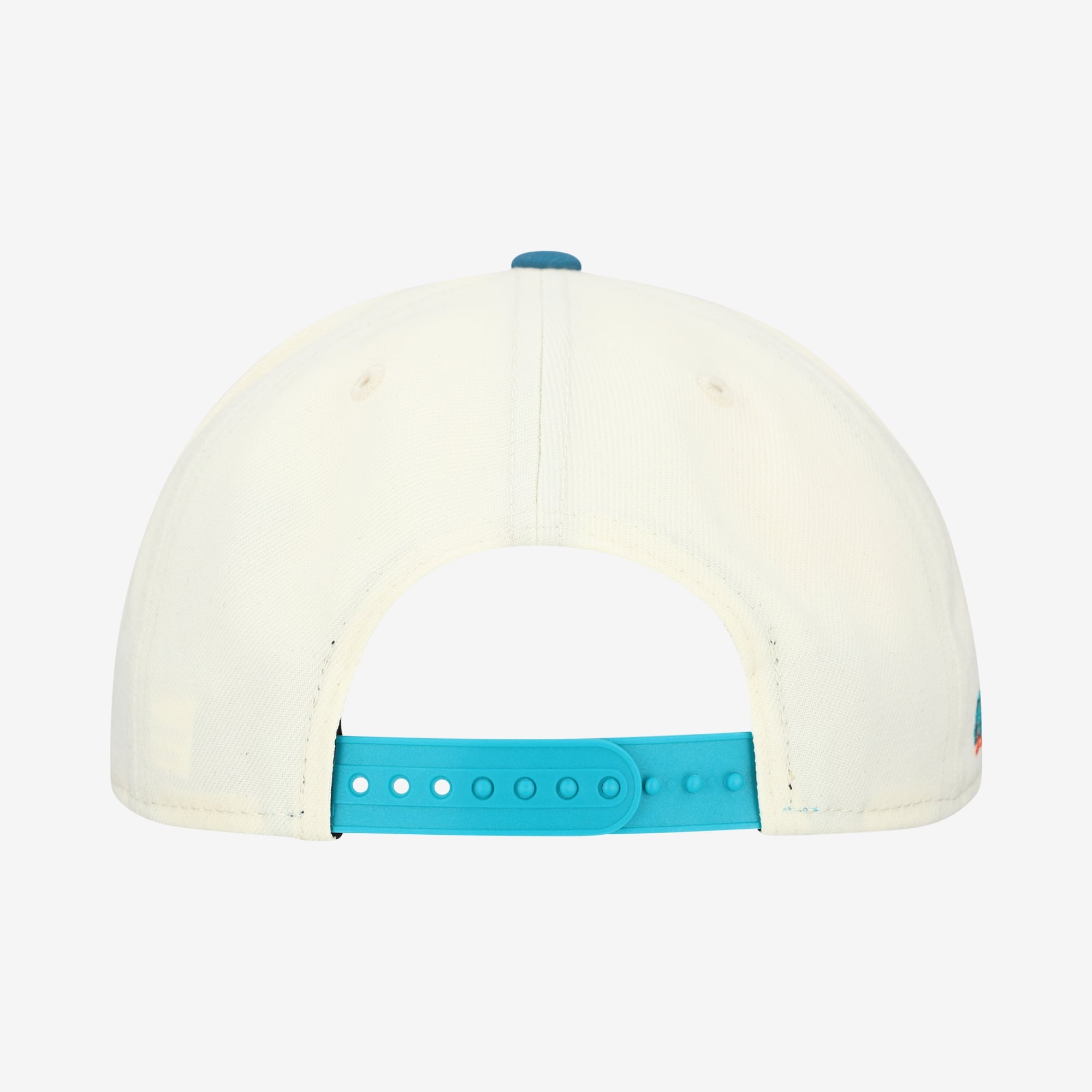 Men's New Era  Cream Miami Dolphins Rivalries Collection 9FORTY A-Frame Adjustable Hat