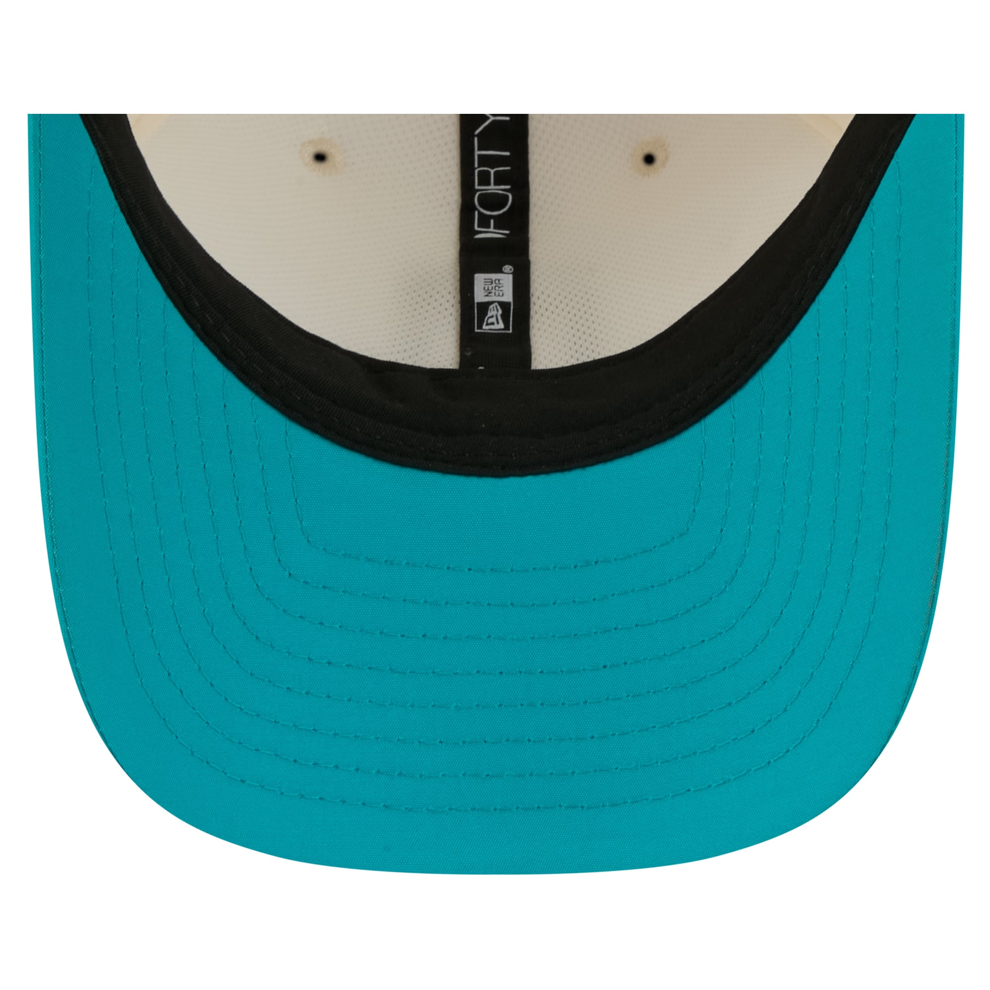 Men's New Era  Cream/Aqua Miami Dolphins 2026 NFL Training Camp 9FORTY Adjustable Hat