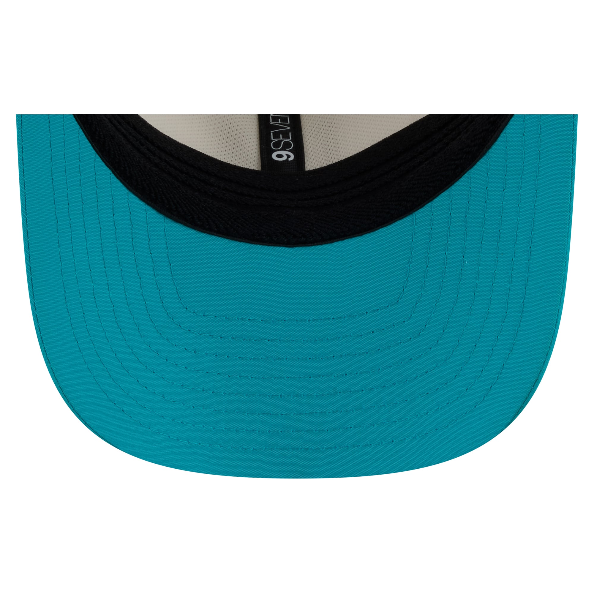 Men's New Era Cream/Aqua Miami Dolphins 2026 NFL Training Camp 9SEVENTY Adjustable Hat