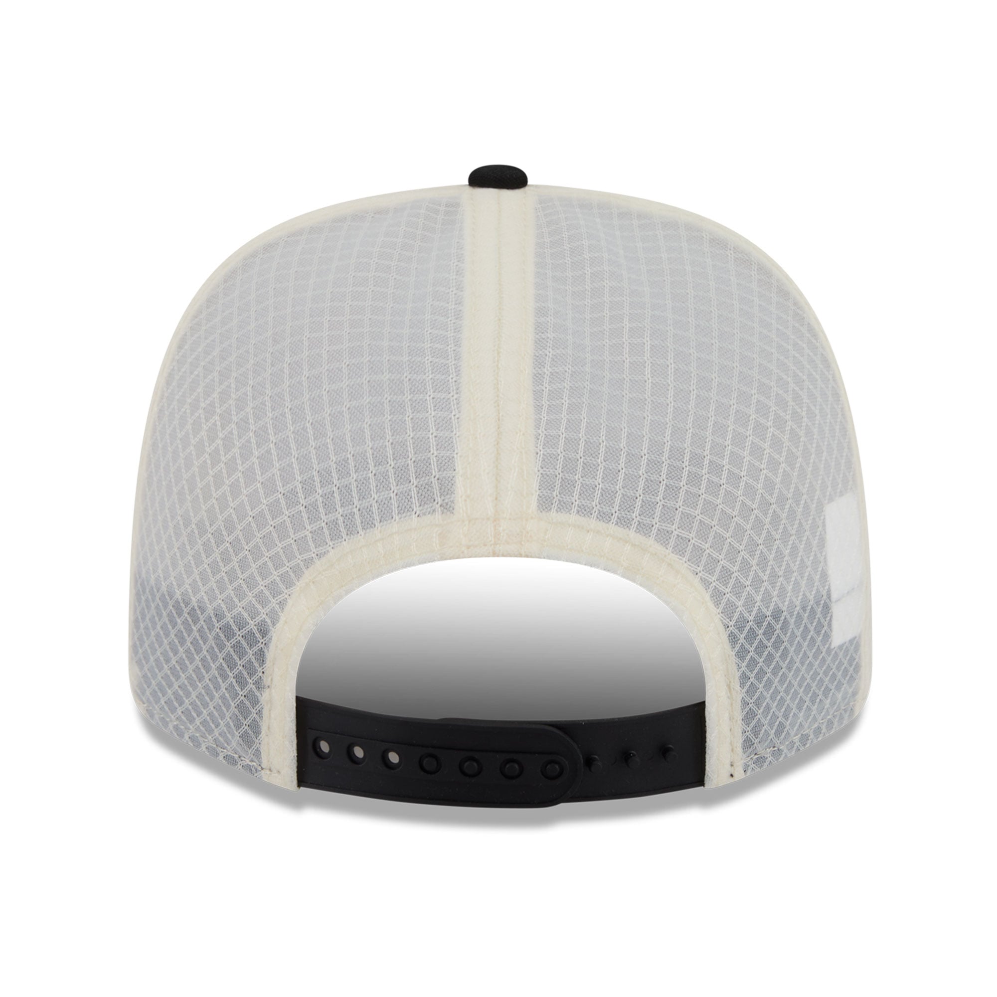Casquette ajustable New Era 9SEVENTY crème/noir Miami Dolphins pour homme