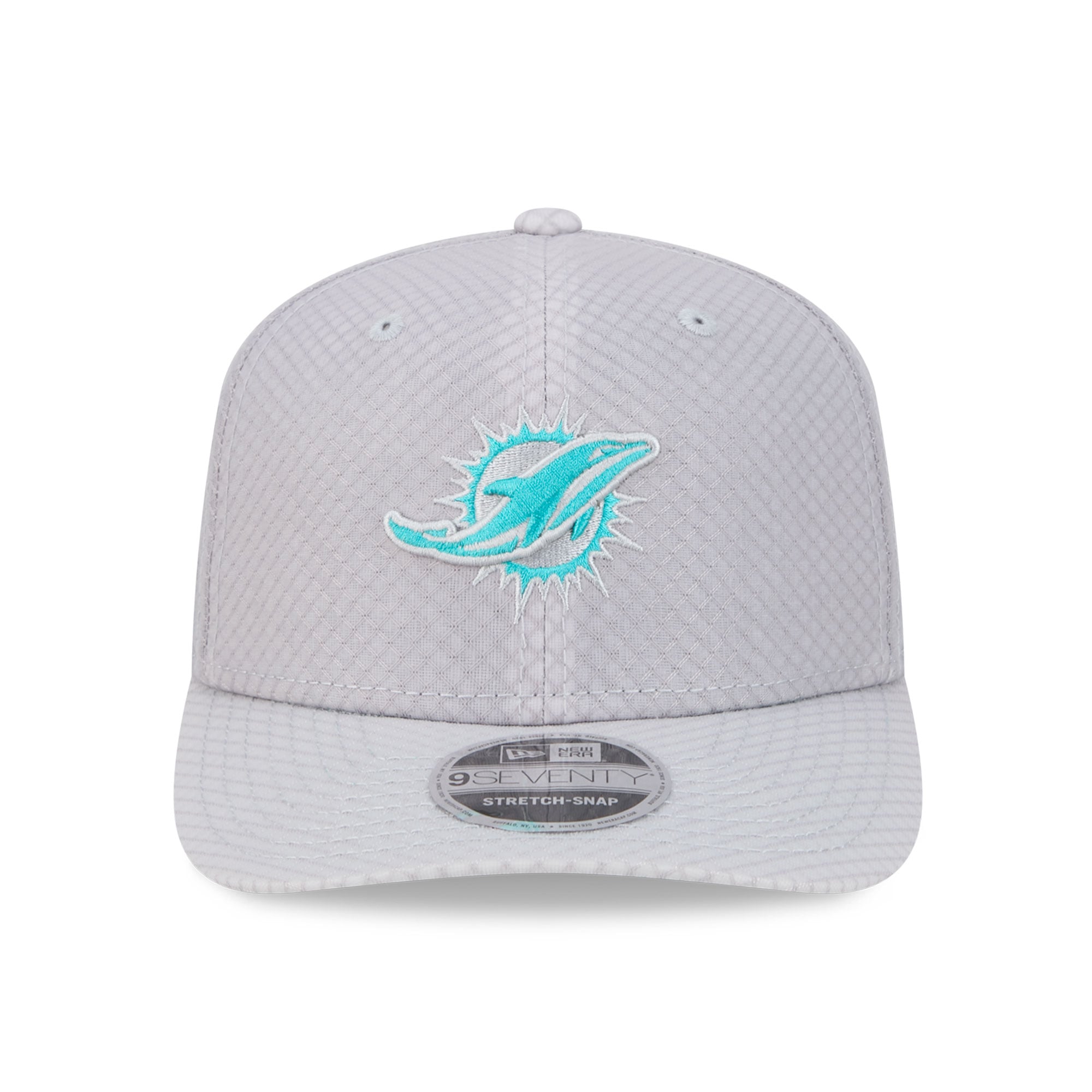 Casquette ajustable New Era grise Miami Dolphins 9SEVENTY pour homme