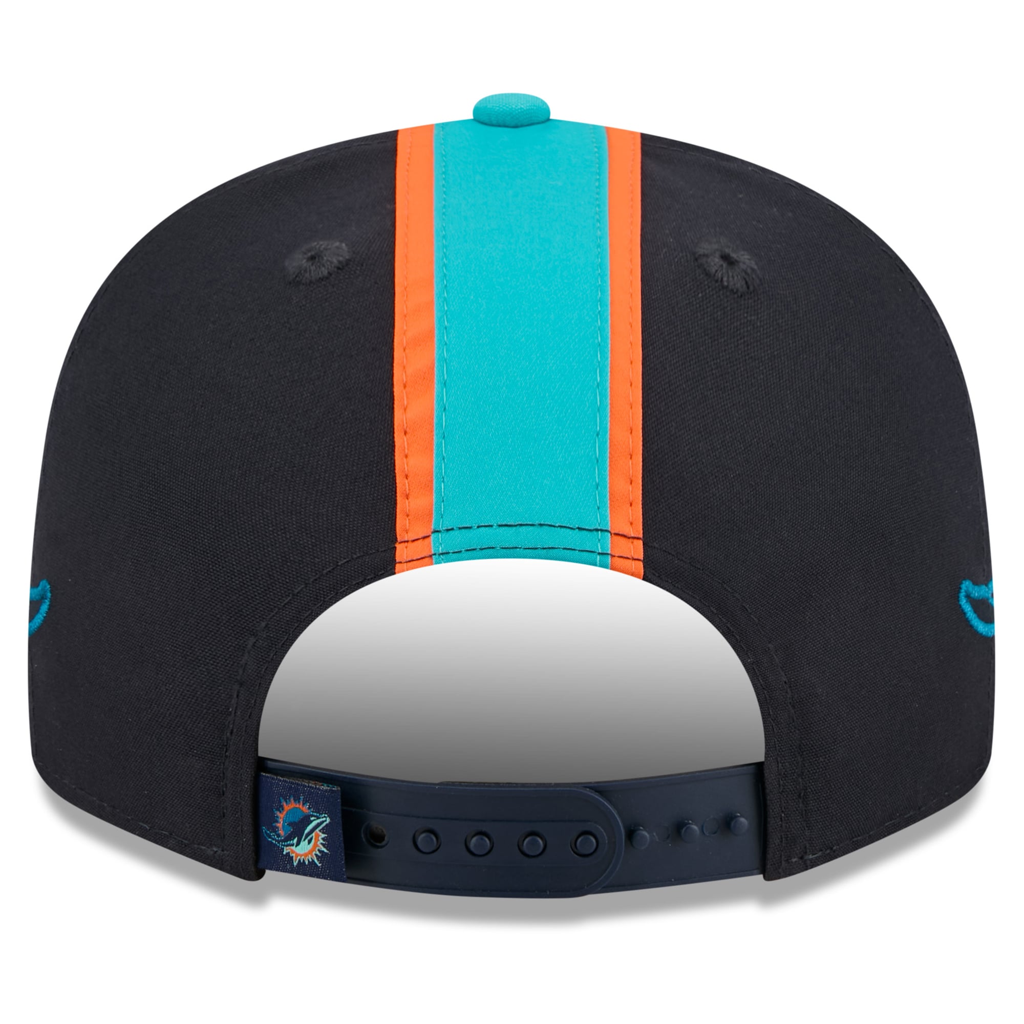 Men's New Era Navy Miami Dolphins Rivalries Collection Fan Pack Helmet 9FIFTY Snapback Hat