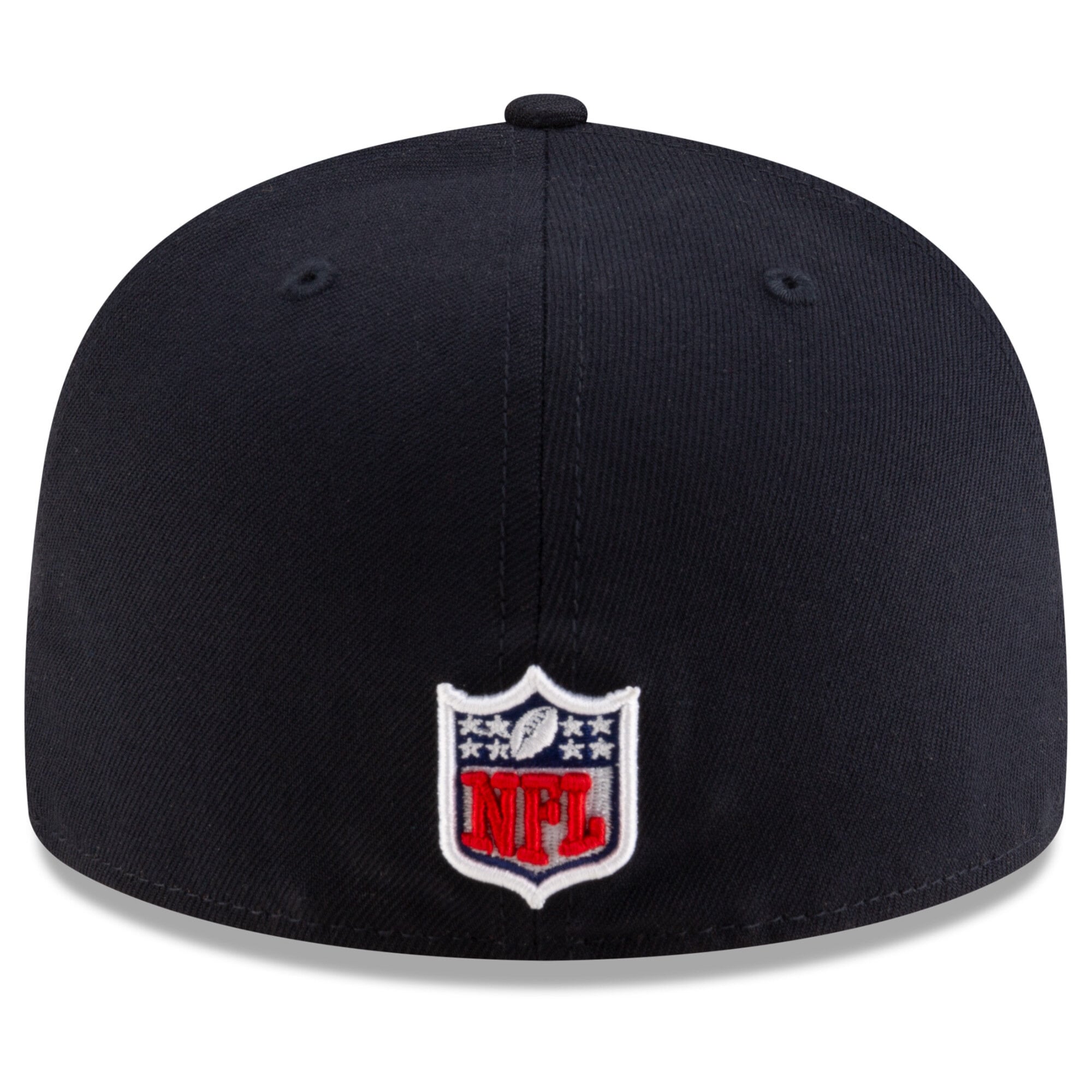 Men's New Era Navy Miami Dolphins Rivalries Collection Sideline Rope 59FIFTY Fitted Hat
