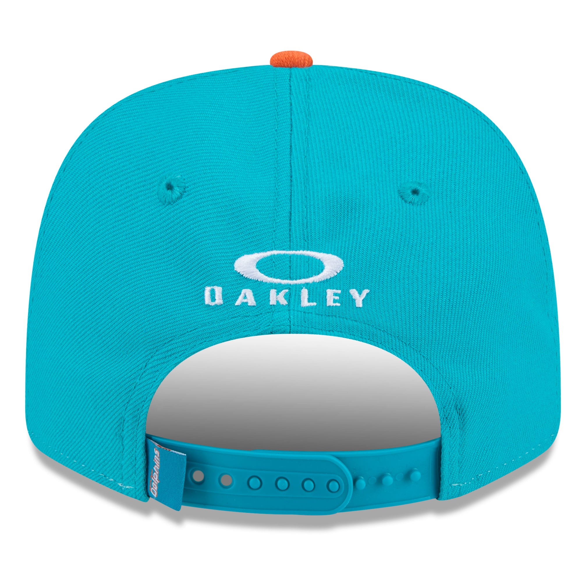 Casquette ajustable New Era x Oakley Aqua Miami Dolphins 9SEVENTY pour homme
