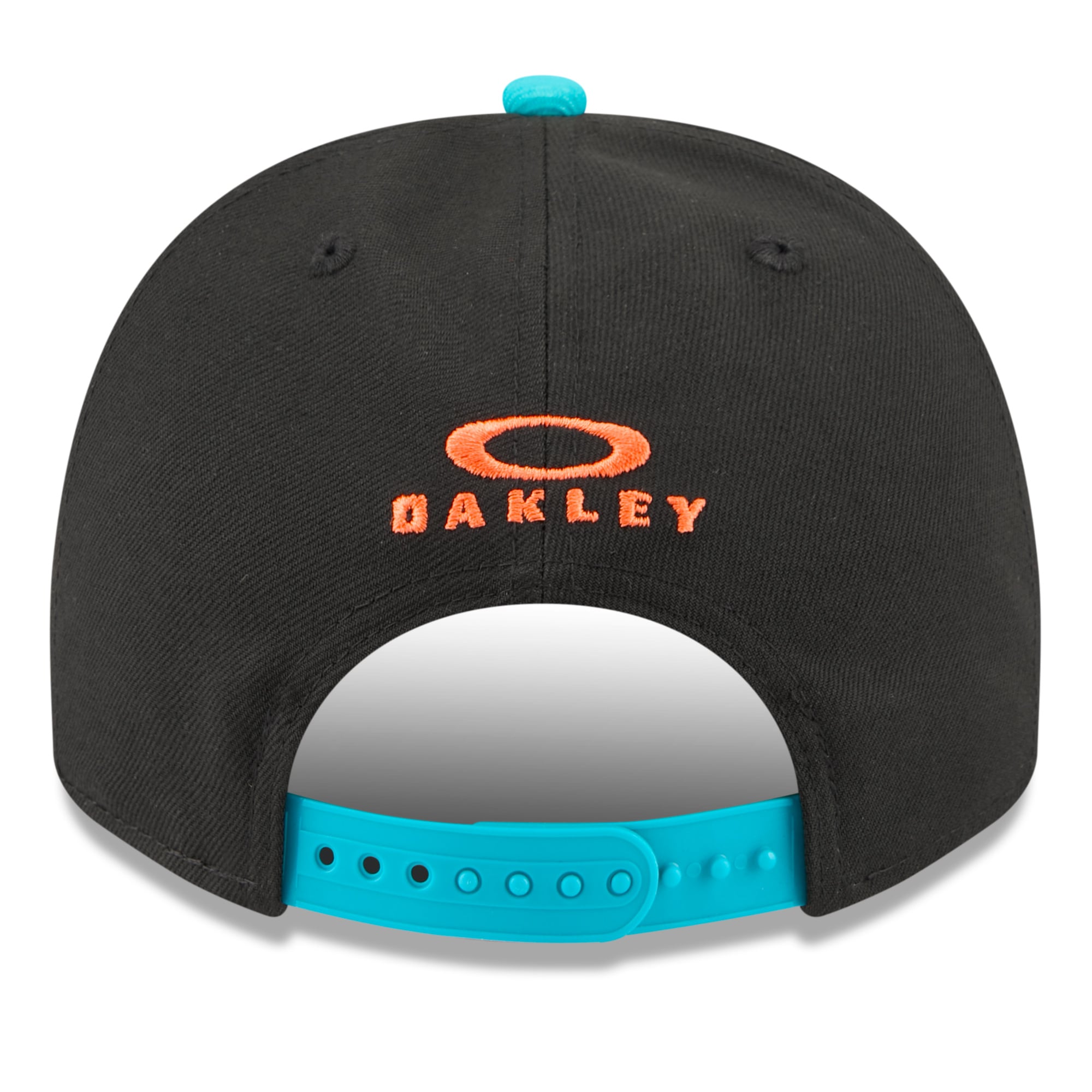 Casquette snapback New Era x Oakley 9FIFTY A-Frame noire pour homme, modèle Miami Dolphins