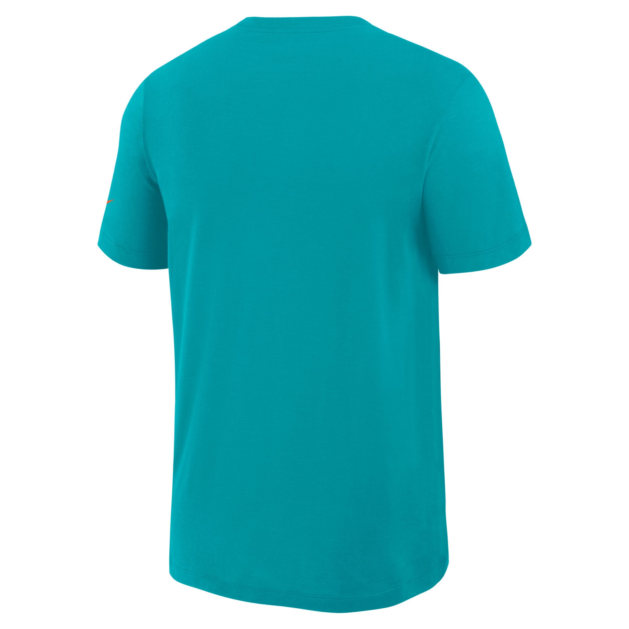 Men's Nike Aqua Miami Dolphins Rivalries Collection Slub Dri-FIT T-Shirt