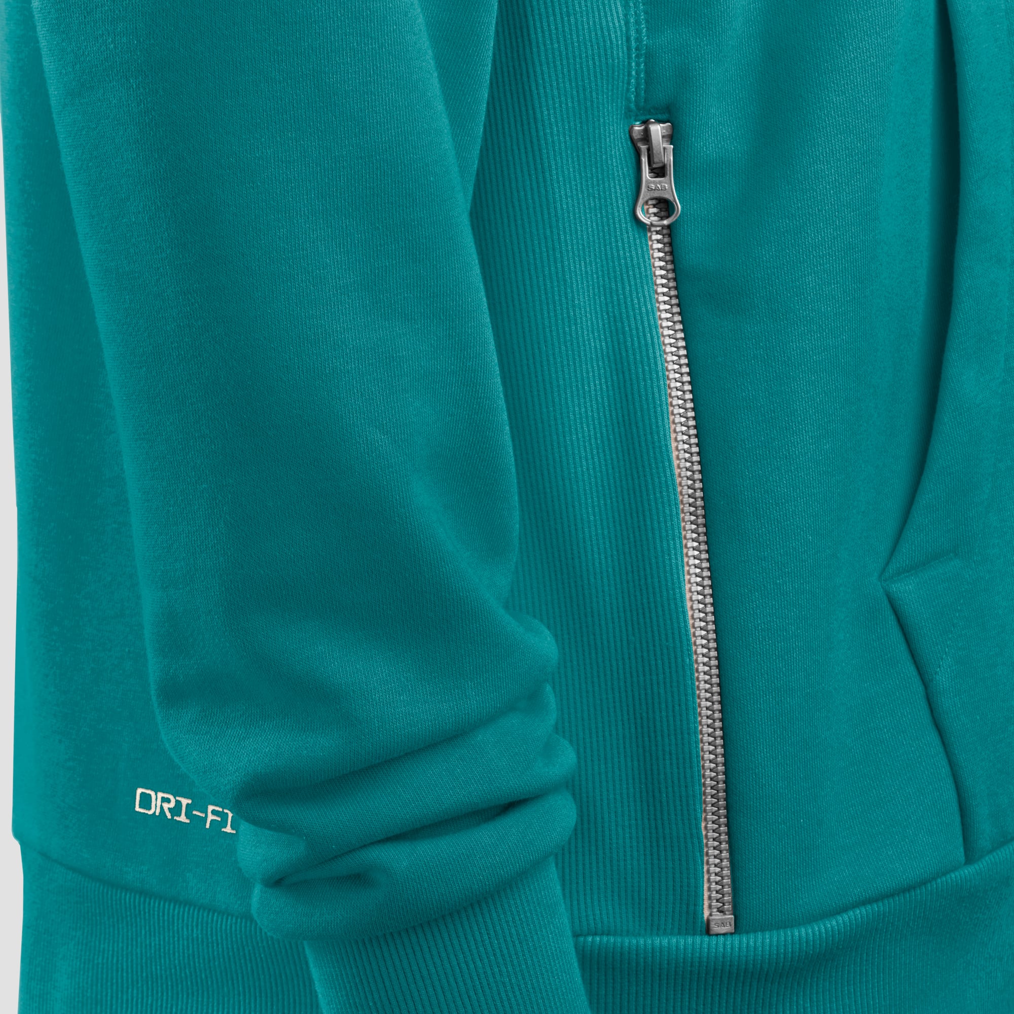 Sweat à capuche Nike Aqua Miami Dolphins Standard Issue Replay Officials Alternate Dri-FIT pour homme