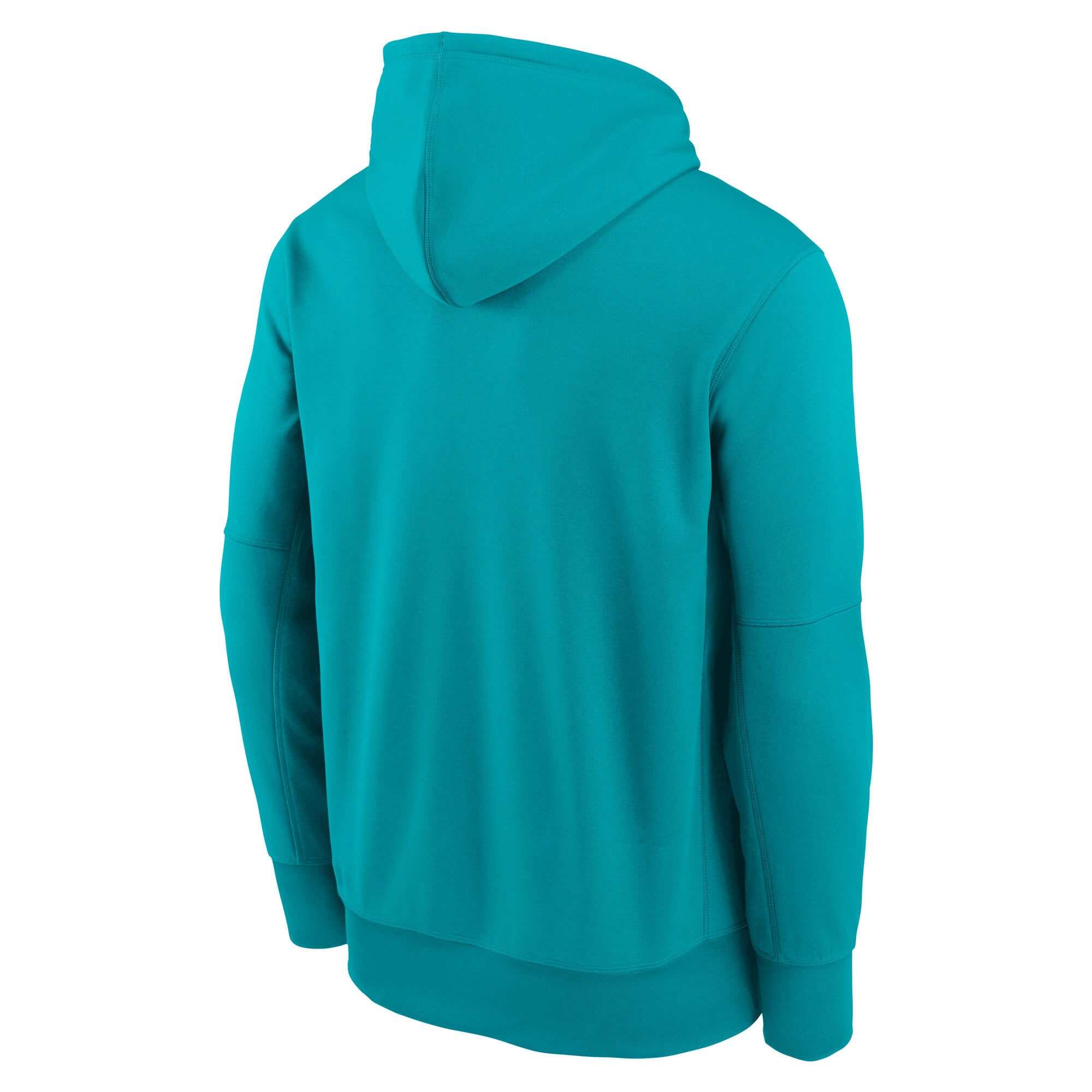 Men's Nike Aqua Miami Dolphins Toss Sweep Therma-FIT Hoodie