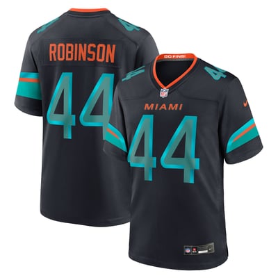 Chop Robinson Miami Dolphins Nike Rivalries Collection Game Jersey - Navy