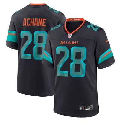 De’Von Achane Miami Dolphins Nike Rivalries Collection Game Jersey - Navy