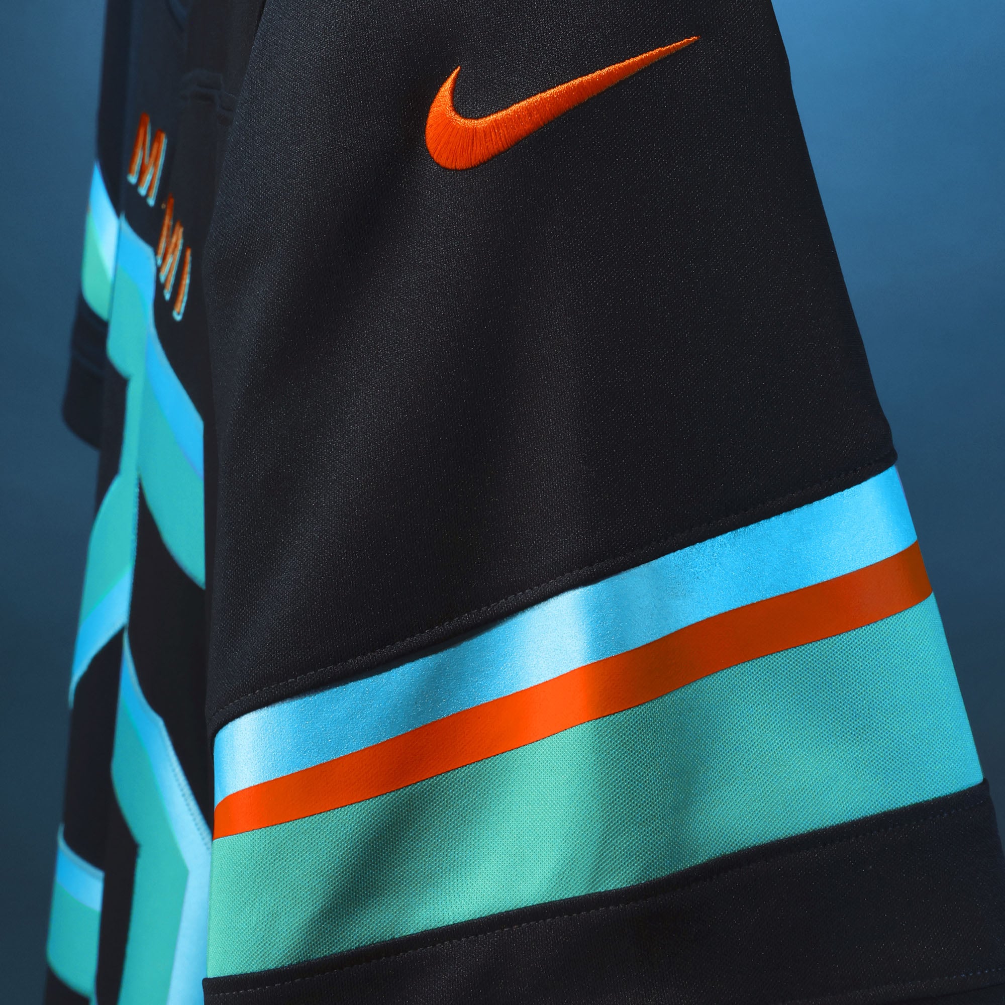 Maillot Nike De’Von Achane bleu marine Miami Dolphins Rivalries Collection Édition Limitée