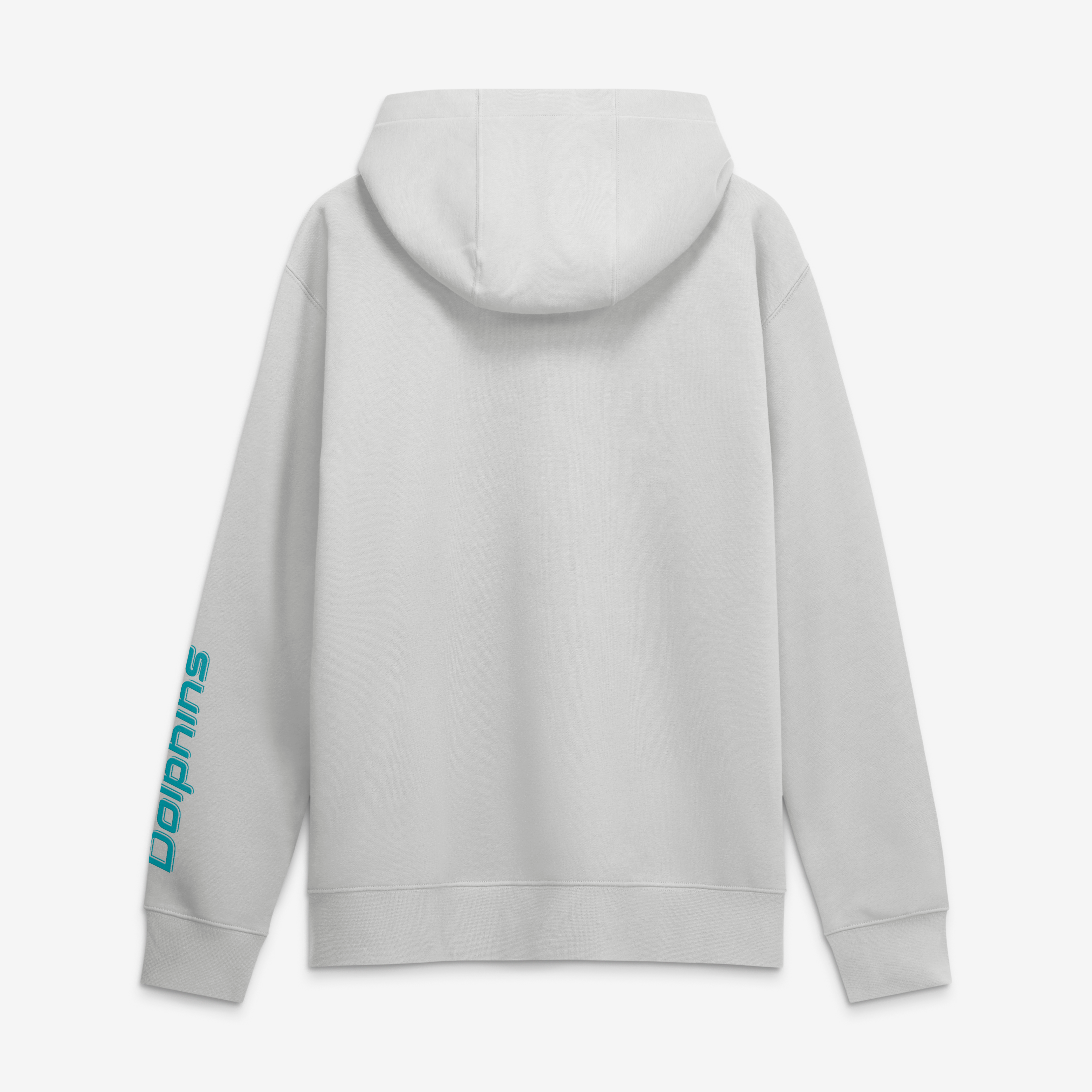 Men's Nike Gray Miami Dolphins Cool Down Club Full-Zip Hoodie