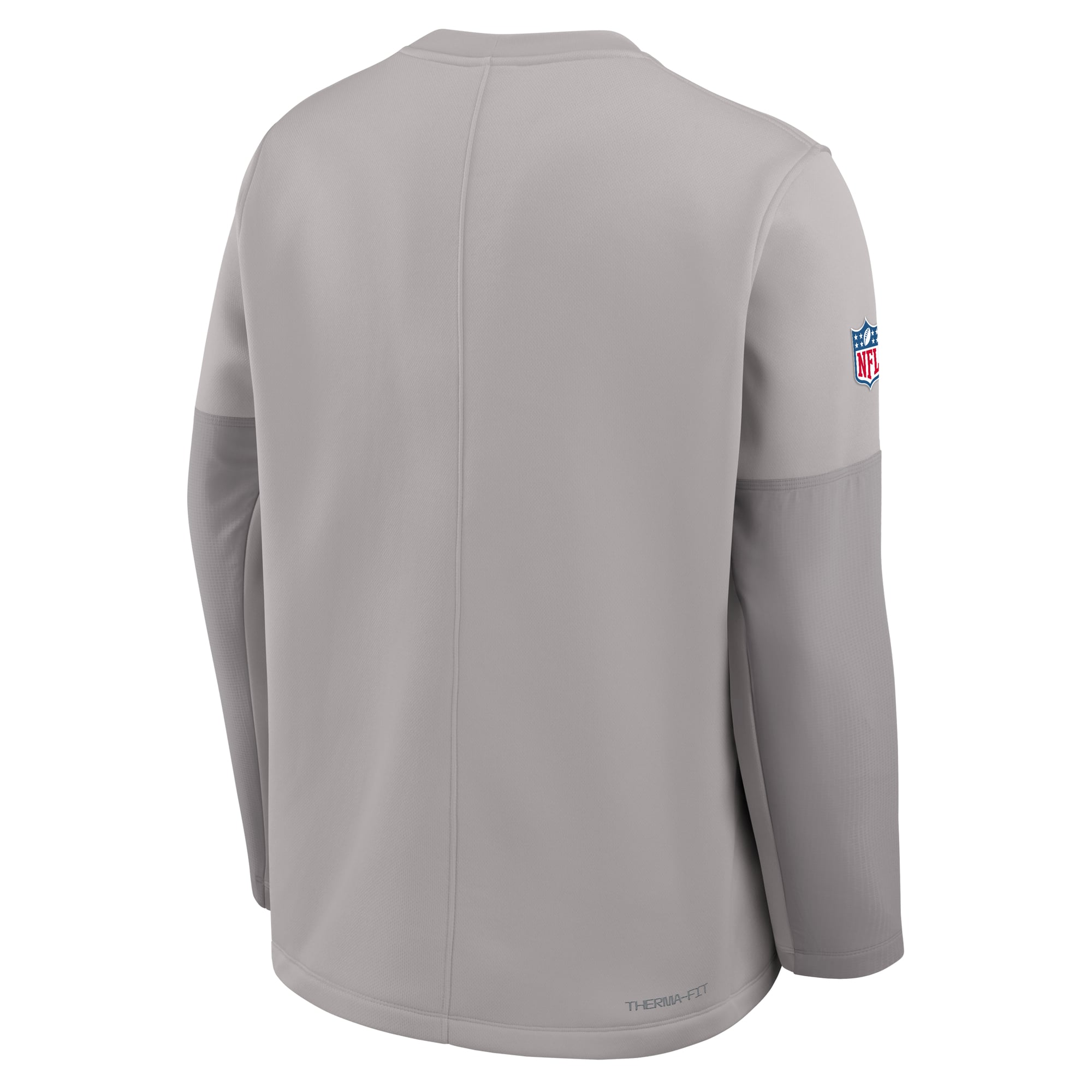 Pull-over Nike Therma-FIT gris Miami Dolphins pour homme