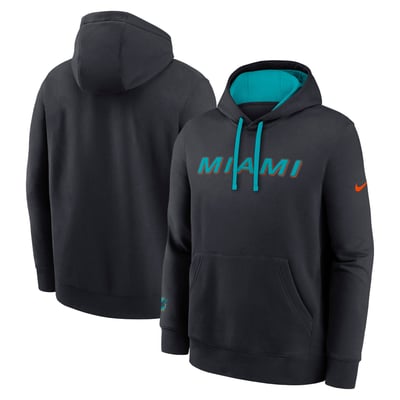  Miami Dolphins Nike Rivalries Collection Club Hoodie - Navy