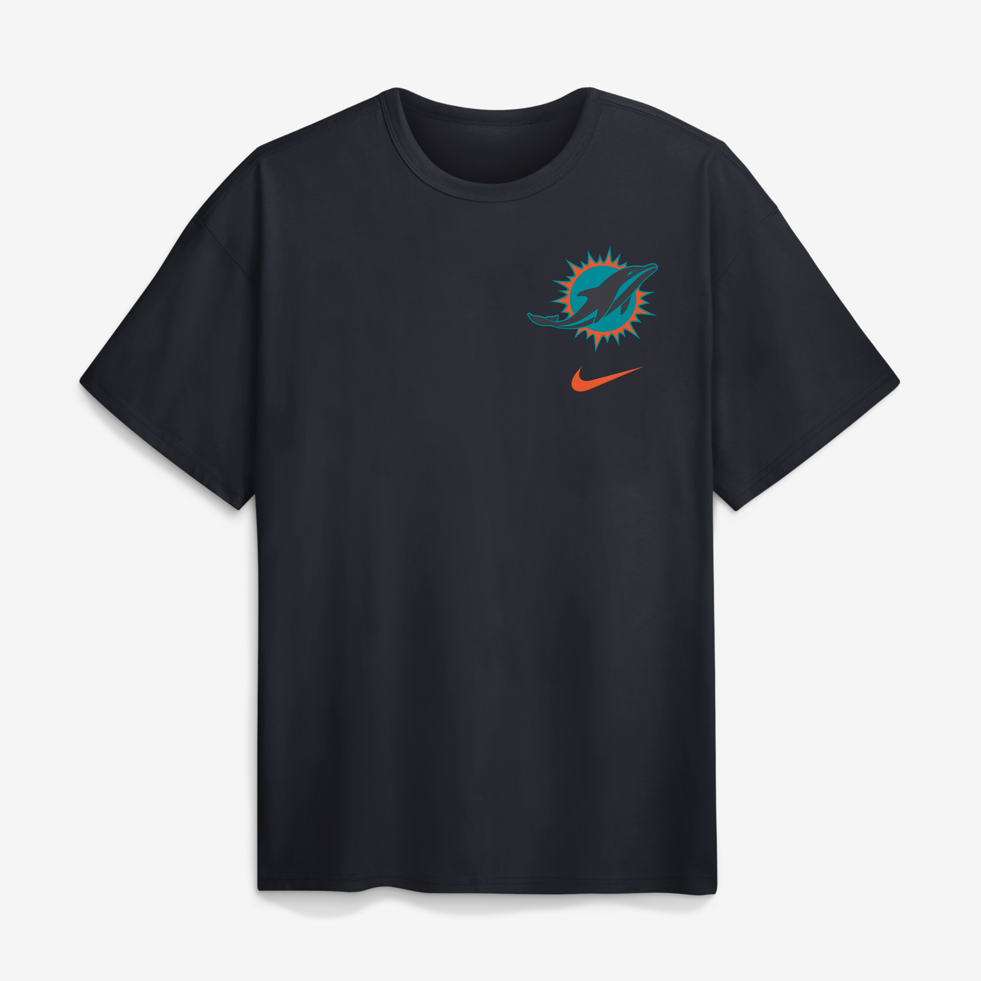 Men's Nike Navy Miami Dolphins Rivalries Collection Max90 T-Shirt