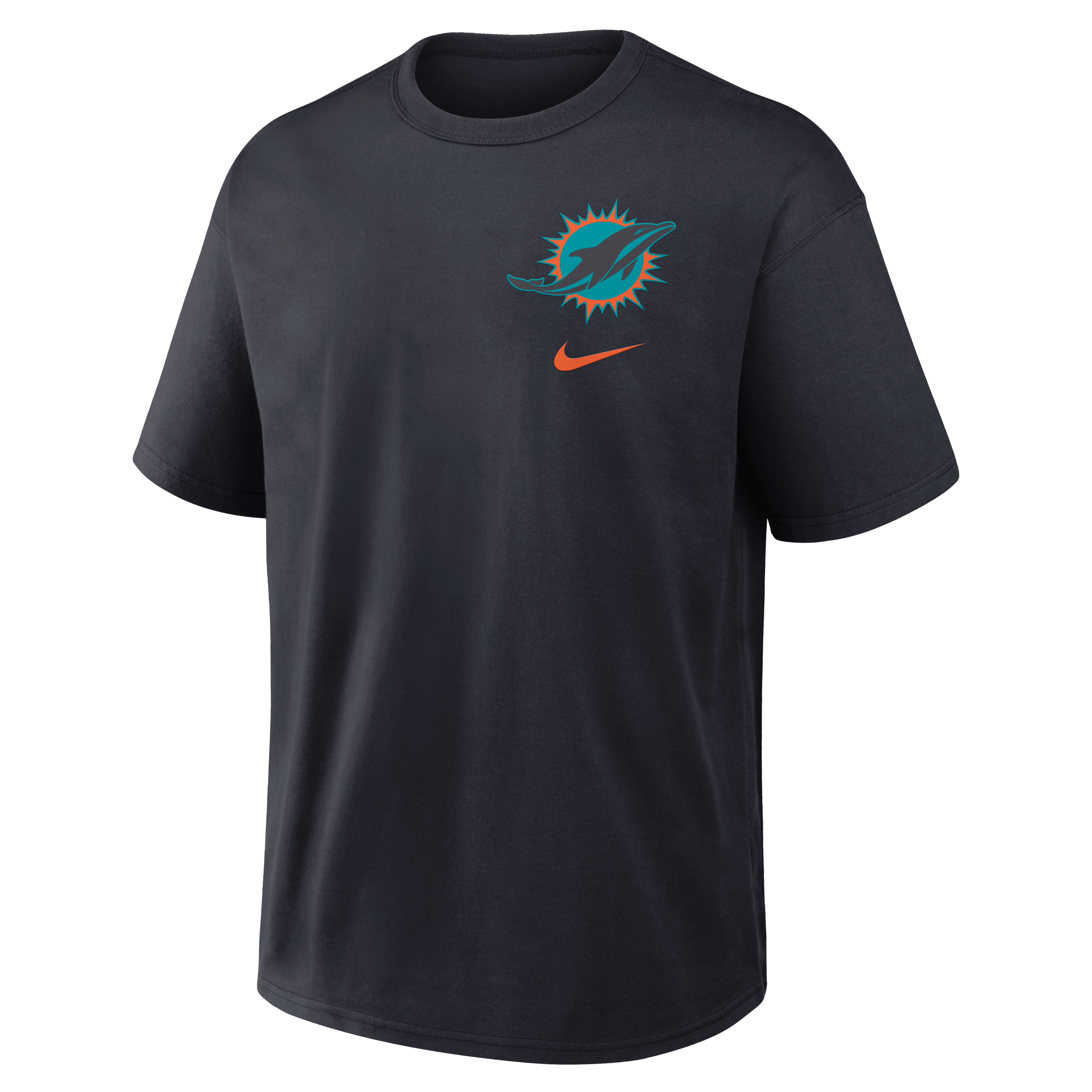 Men's Nike Navy Miami Dolphins Rivalries Collection Max90 T-Shirt