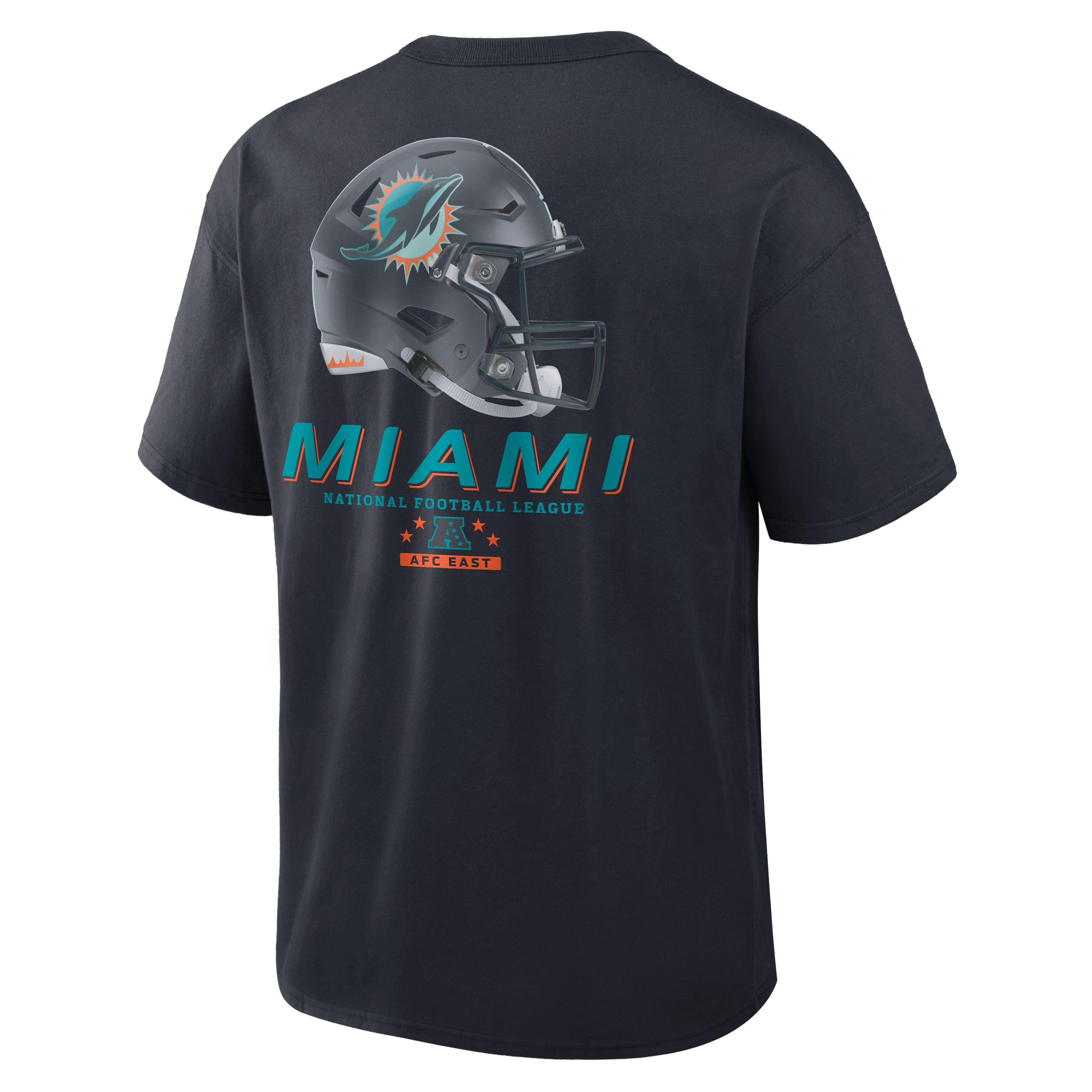 Men's Nike Navy Miami Dolphins Rivalries Collection Max90 T-Shirt