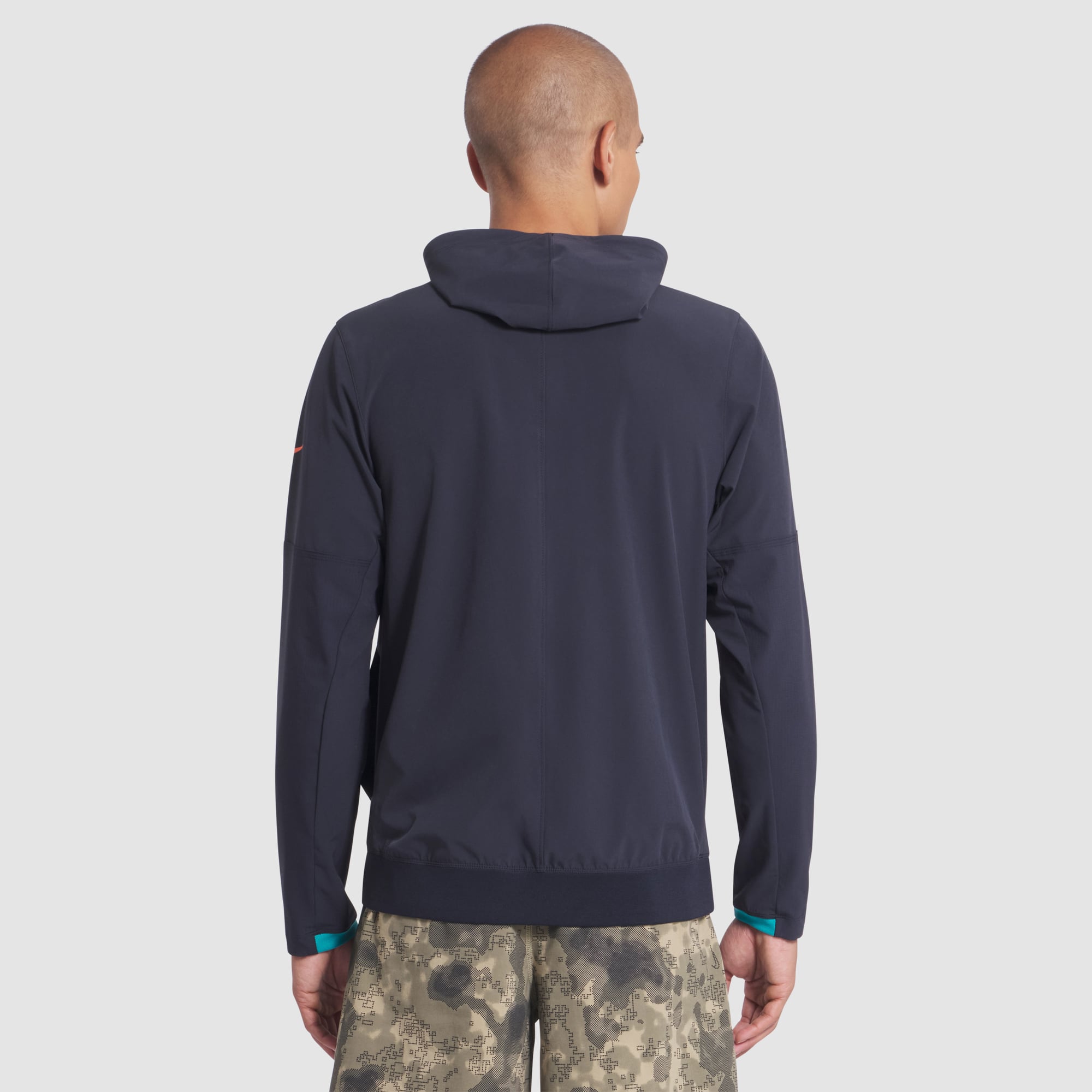 Veste anorak à demi-zip pour homme Nike Miami Dolphins Rivalries Collection, bleu marine