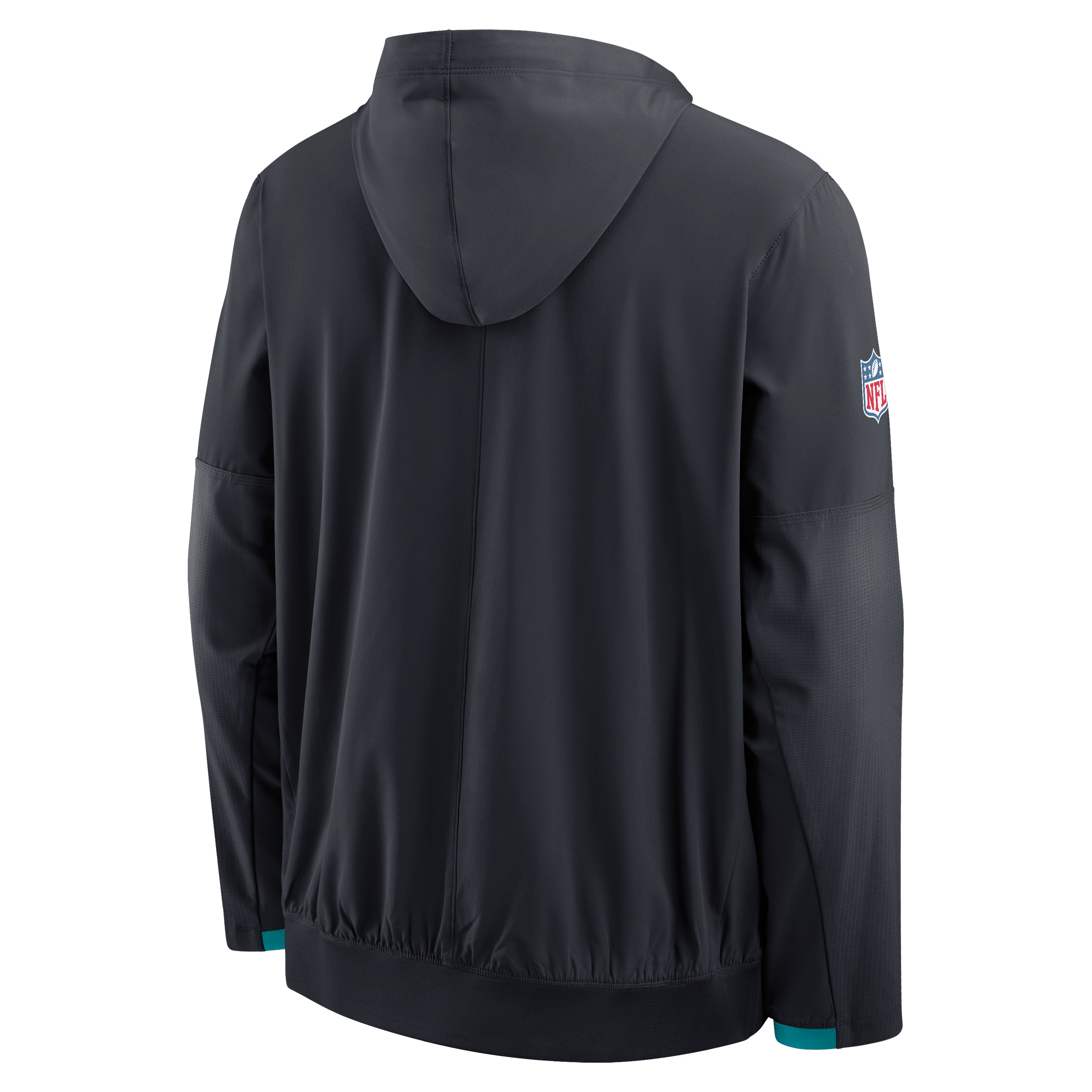 Men's Nike Navy Miami Dolphins Rivalries Collection Sideline Anorak Half-Zip Jacket