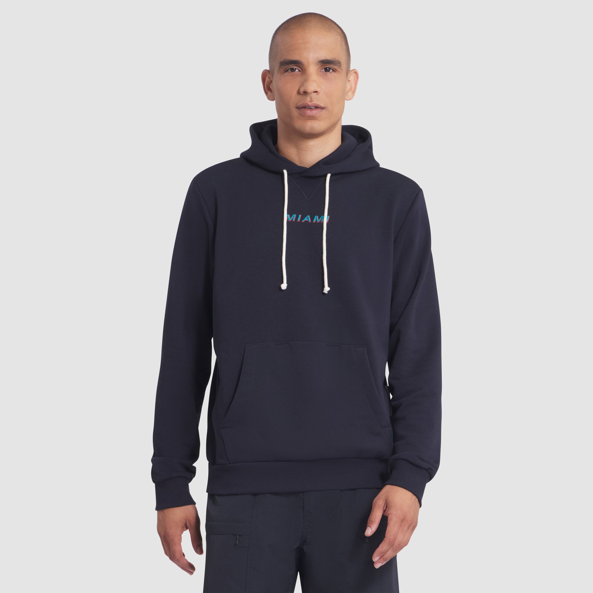 Men's Nike Navy Miami Dolphins Rivalries Collection Standard Issue Sideline Dri-FIT Hoodie