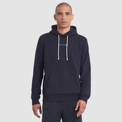 Miami Dolphins Nike Rivalries Collection Standard Issue Sideline Dri-FIT Hoodie - Navy
