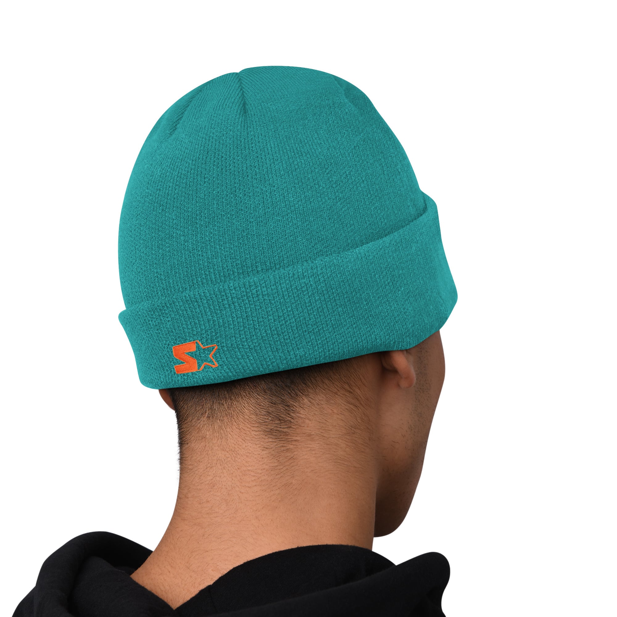 Ensemble sweat à capuche et bonnet revers Starter Aqua Miami Dolphins pour homme