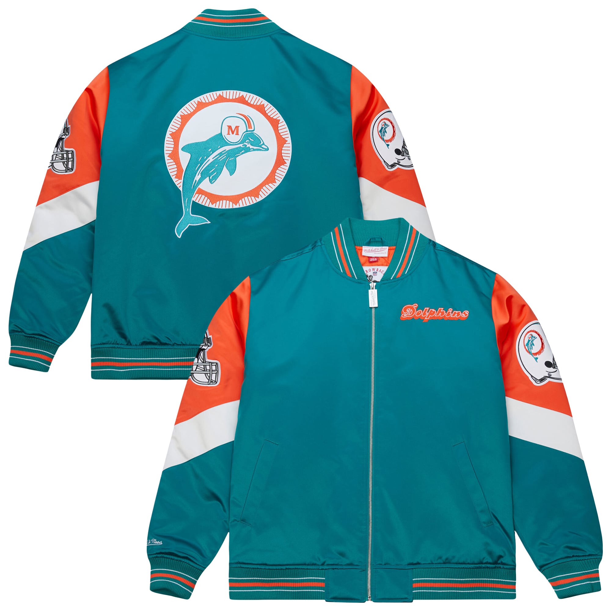Miami Dolphins ナイロンジャケット フード付き 【公式通販】