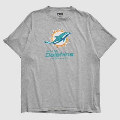 Miami Dolphins NFL 2010s T-shirt - Heather Gray - L by Fanatics Real Vintage