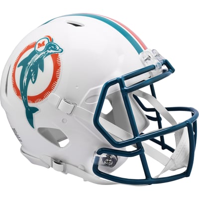 Miami Dolphins Riddell 1980-1996 Speed Throwback Authentic Helmet