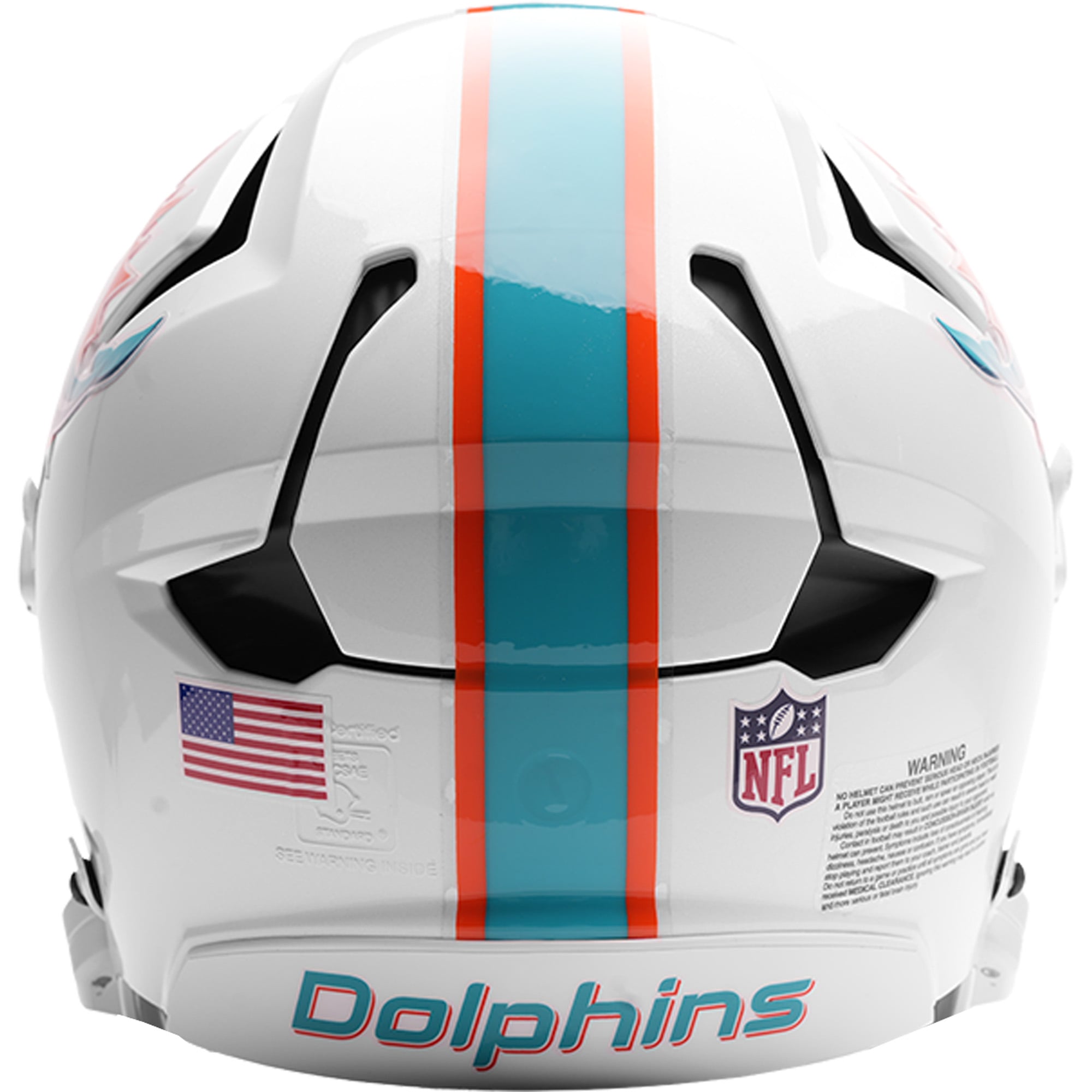 Casque authentique Riddell Axiom des Dolphins de Miami