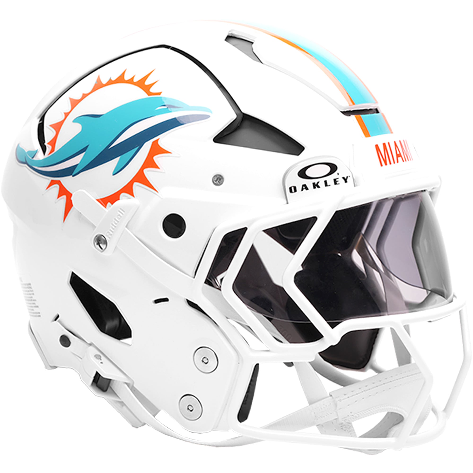 Casque authentique Riddell Axiom des Dolphins de Miami