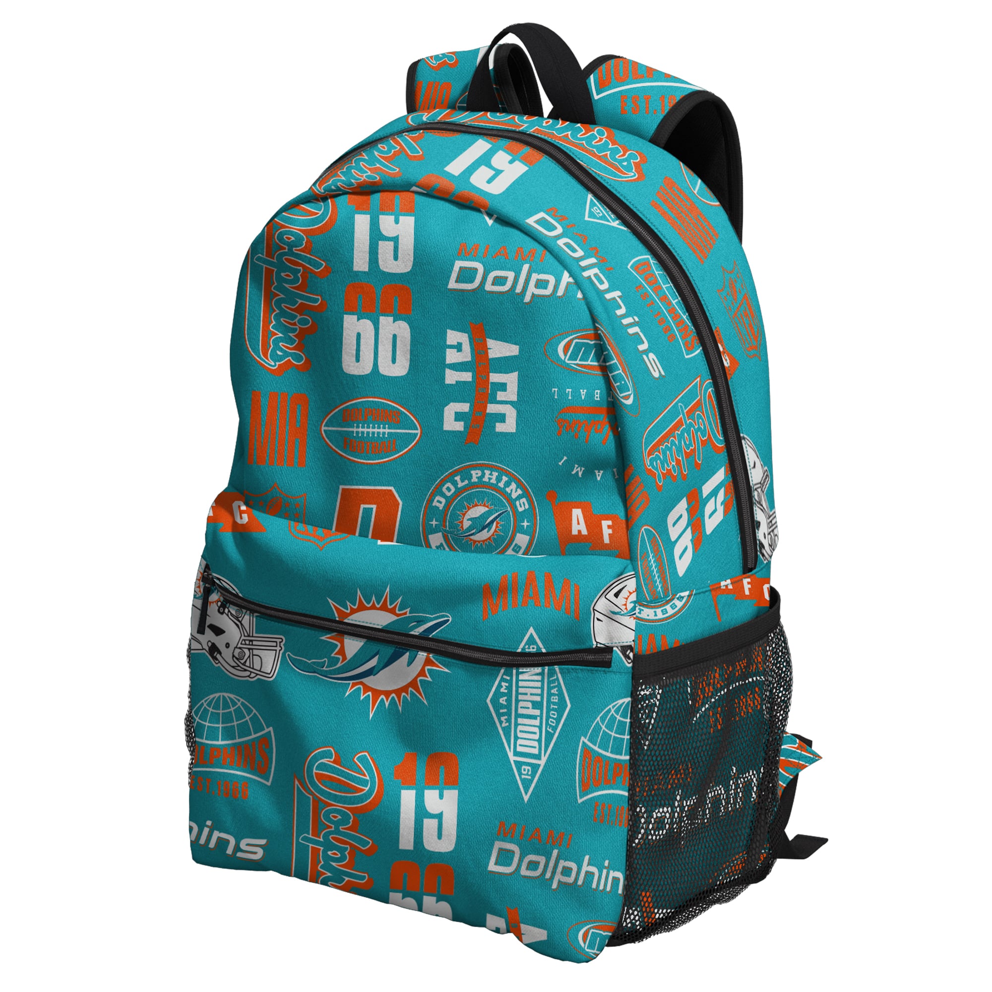 Outerstuff Miami Dolphins Backpack and Lunchbox Set