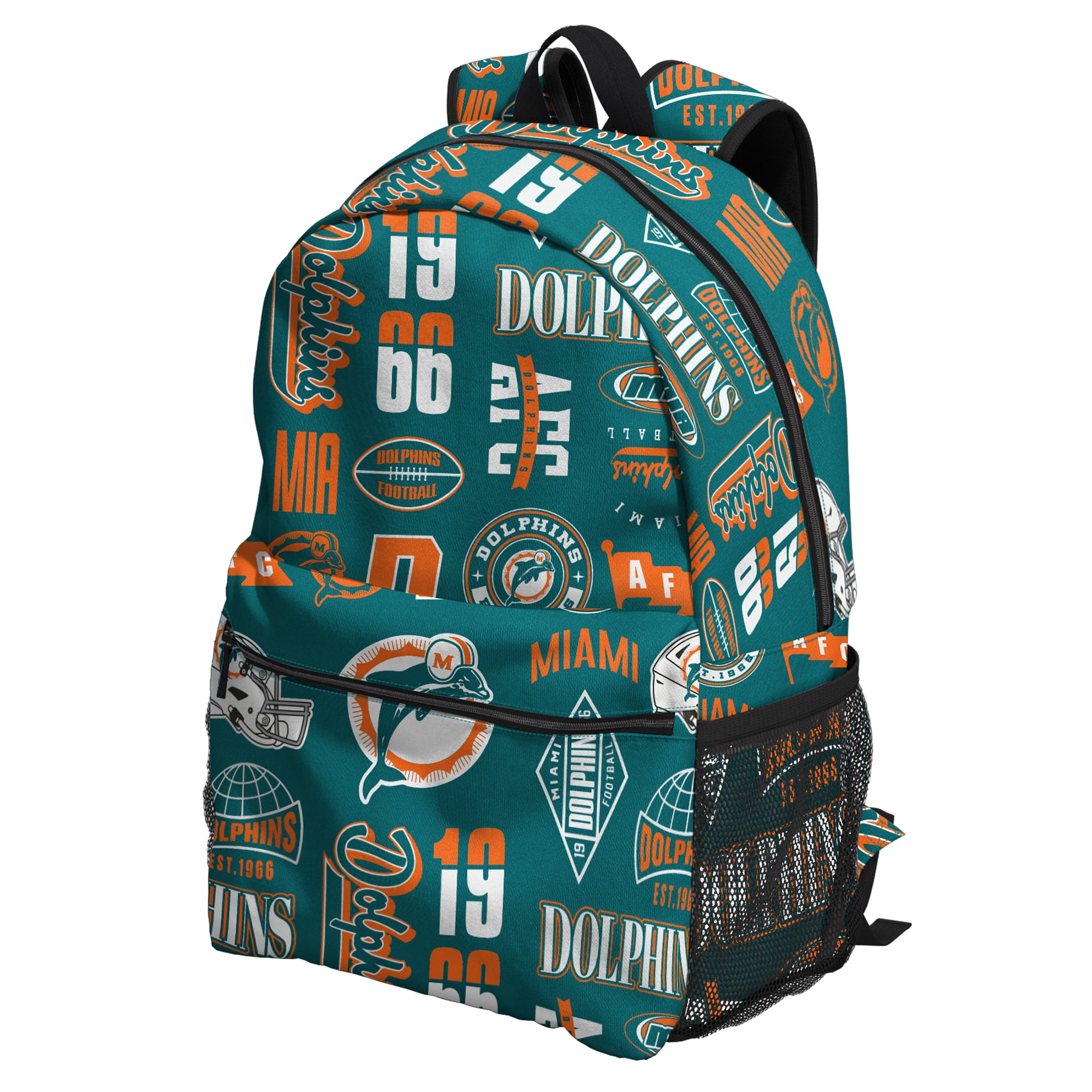 Outerstuff Miami Dolphins Backpack and Lunchbox Set