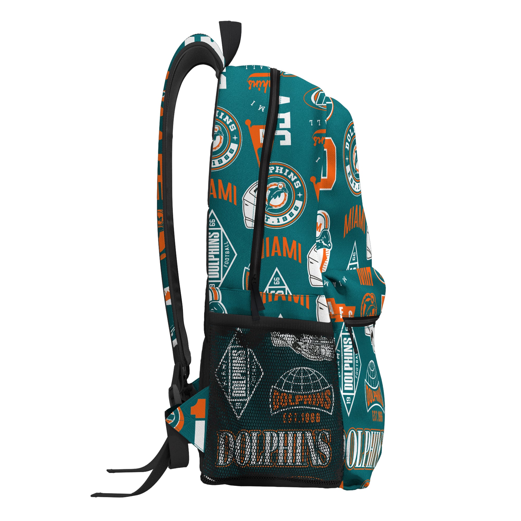 Outerstuff Miami Dolphins Backpack and Lunchbox Set