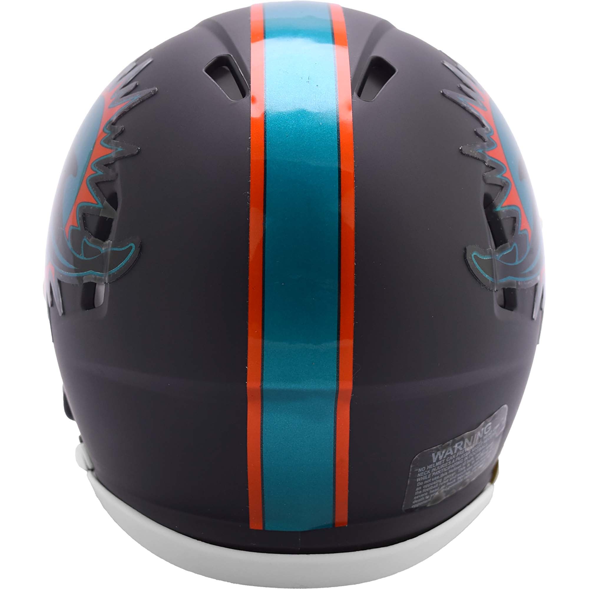 Riddell  Miami Dolphins Rivalries Collection On-Field Alternate Speed Mini Helmet