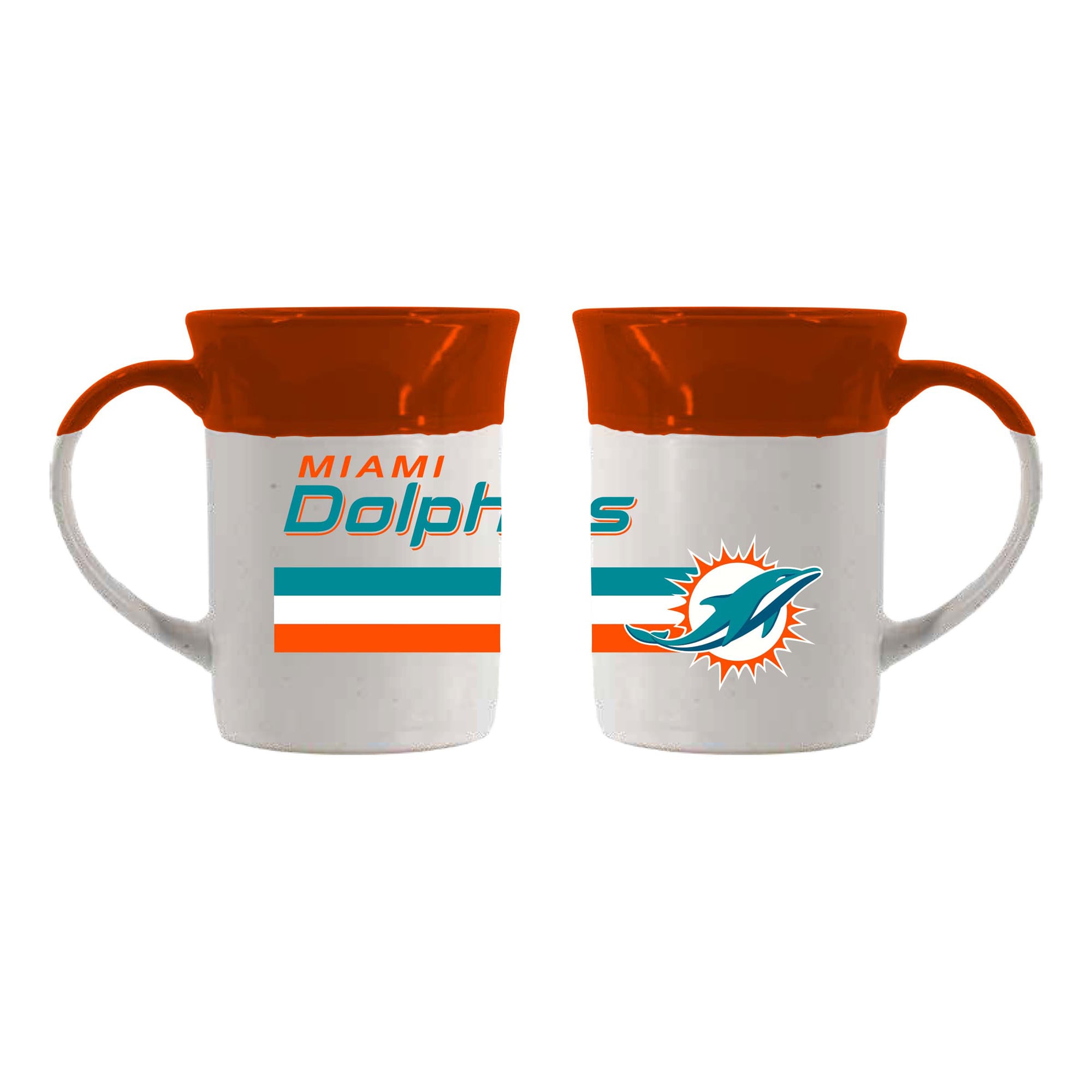 Mug en céramique mouchetée Miami Dolphins 44 cl (15 oz) de The Memory Company