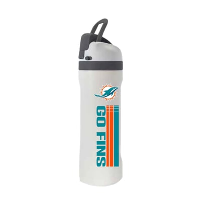 Miami Dolphins The Memory Company 24oz. Stainless Steel Slogan Tumbler