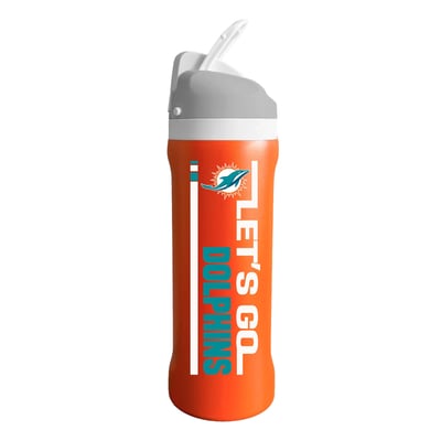 Miami Dolphins The Memory Company 24oz. Stainless Steel Team Color Tumbler