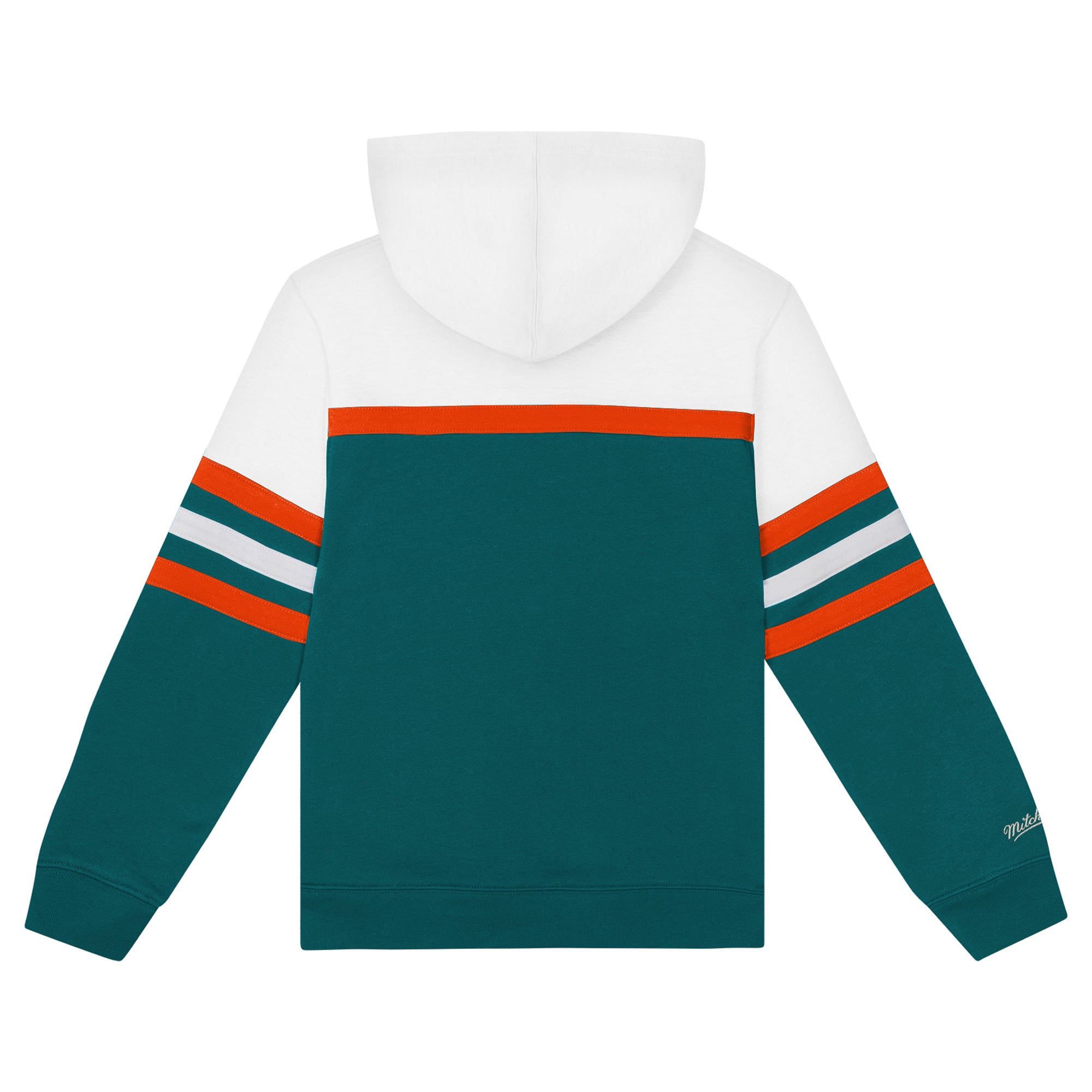 Sweat à capuche Mitchell & Ness Aqua pour tout-petit, motif entraîneur-chef des Miami Dolphins