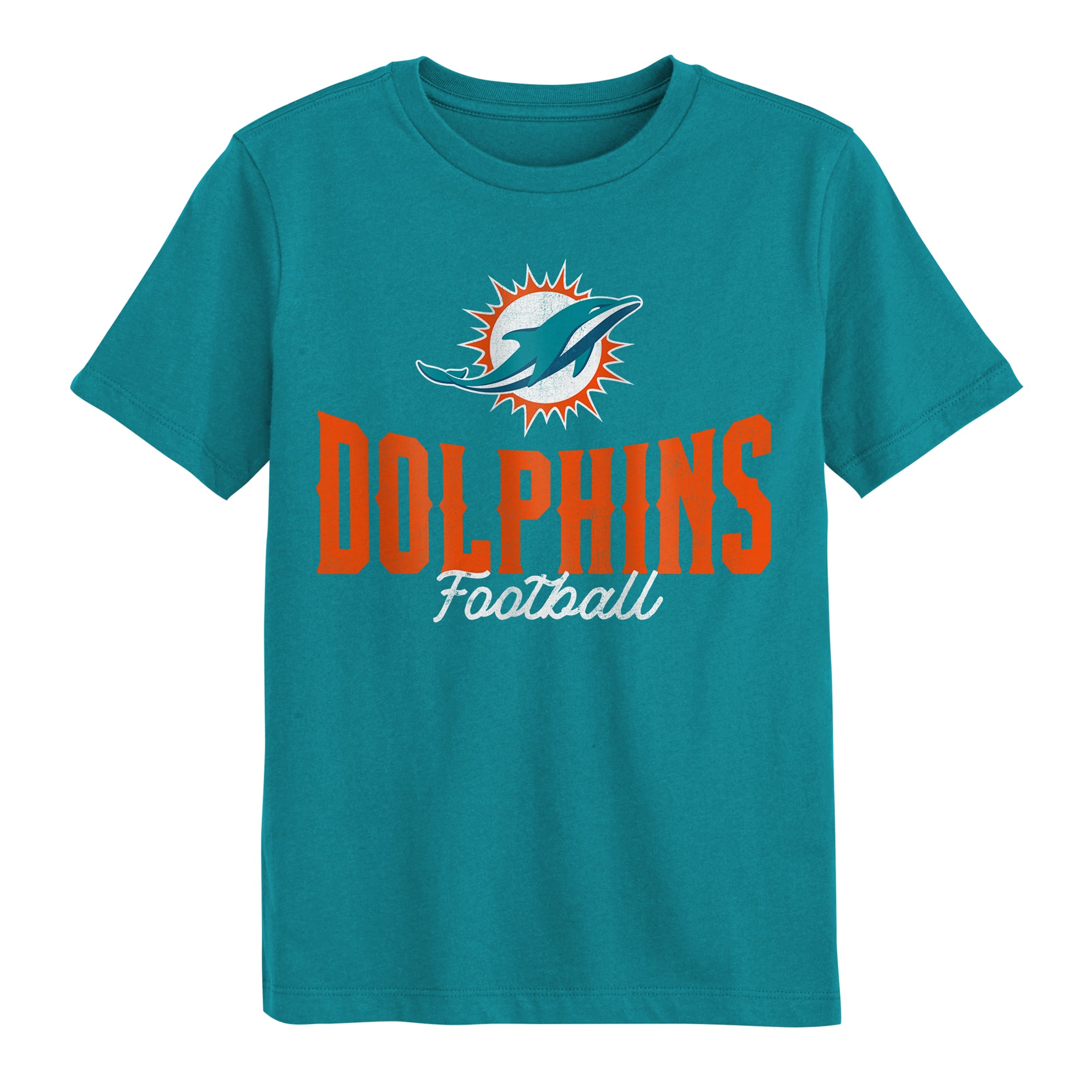 Toddler Outerstuff Aqua Miami Dolphins Top Pick T-Shirt