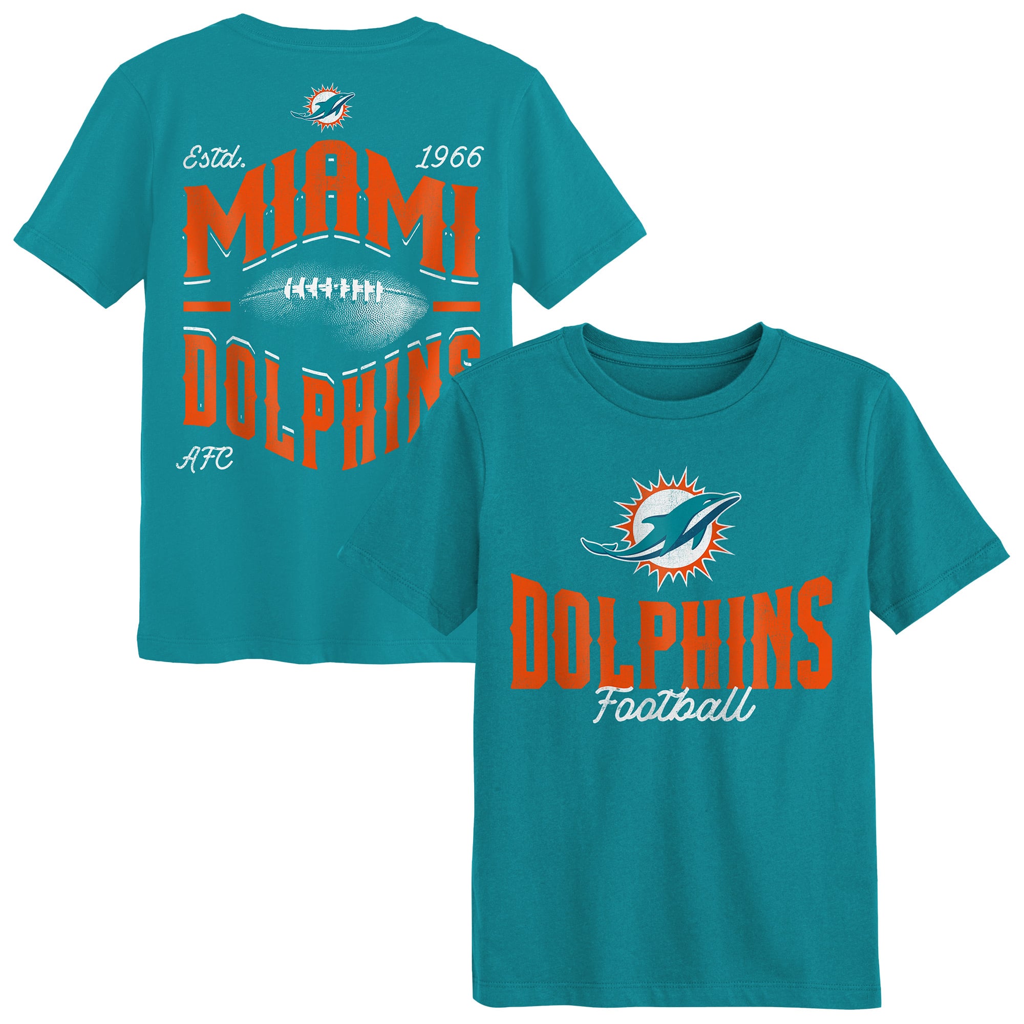 Toddler Outerstuff  Aqua Miami Dolphins Top Pick T-Shirt