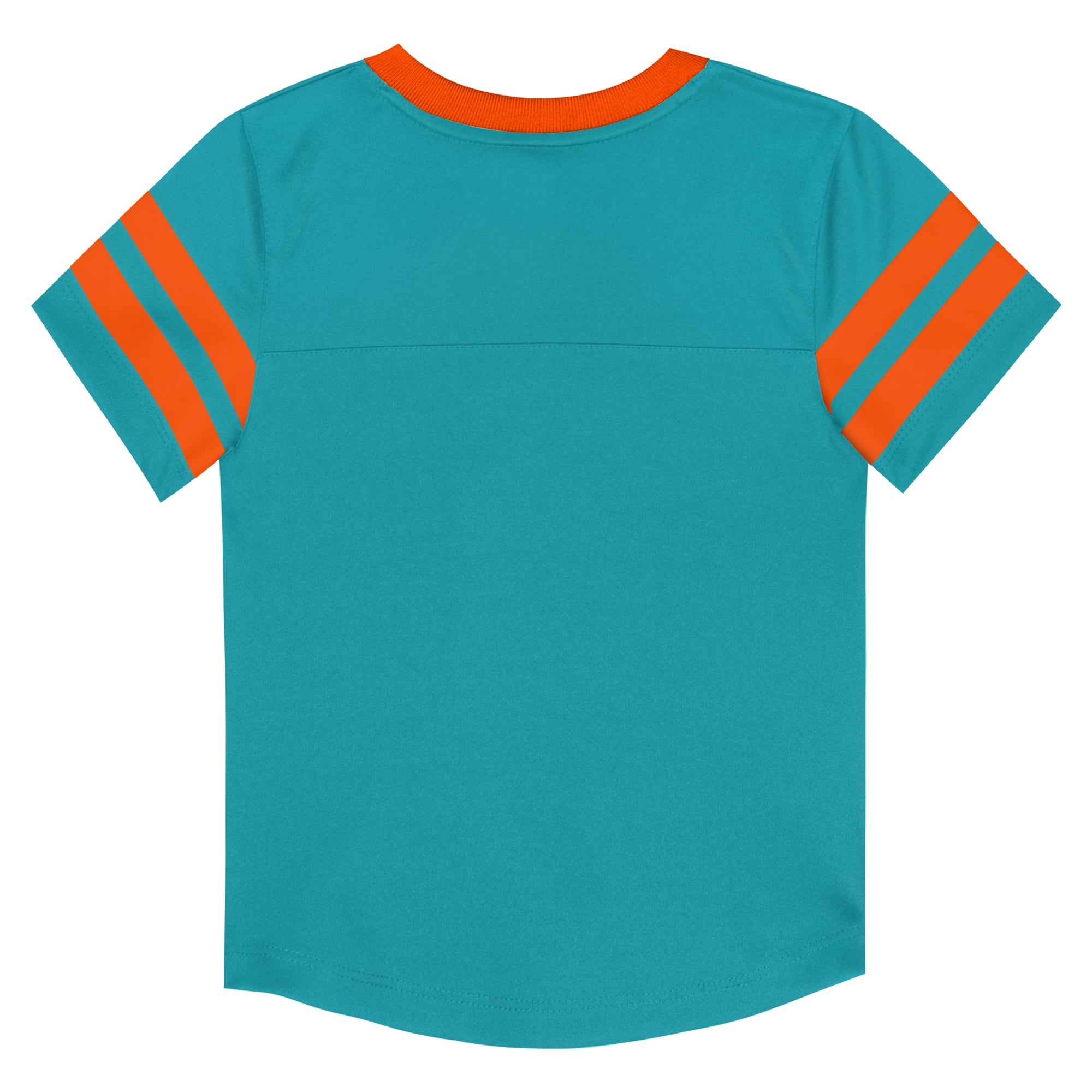 Toddler Outerstuff Aqua/Orange Miami Dolphins Red Zone Jersey Top & Pants Set
