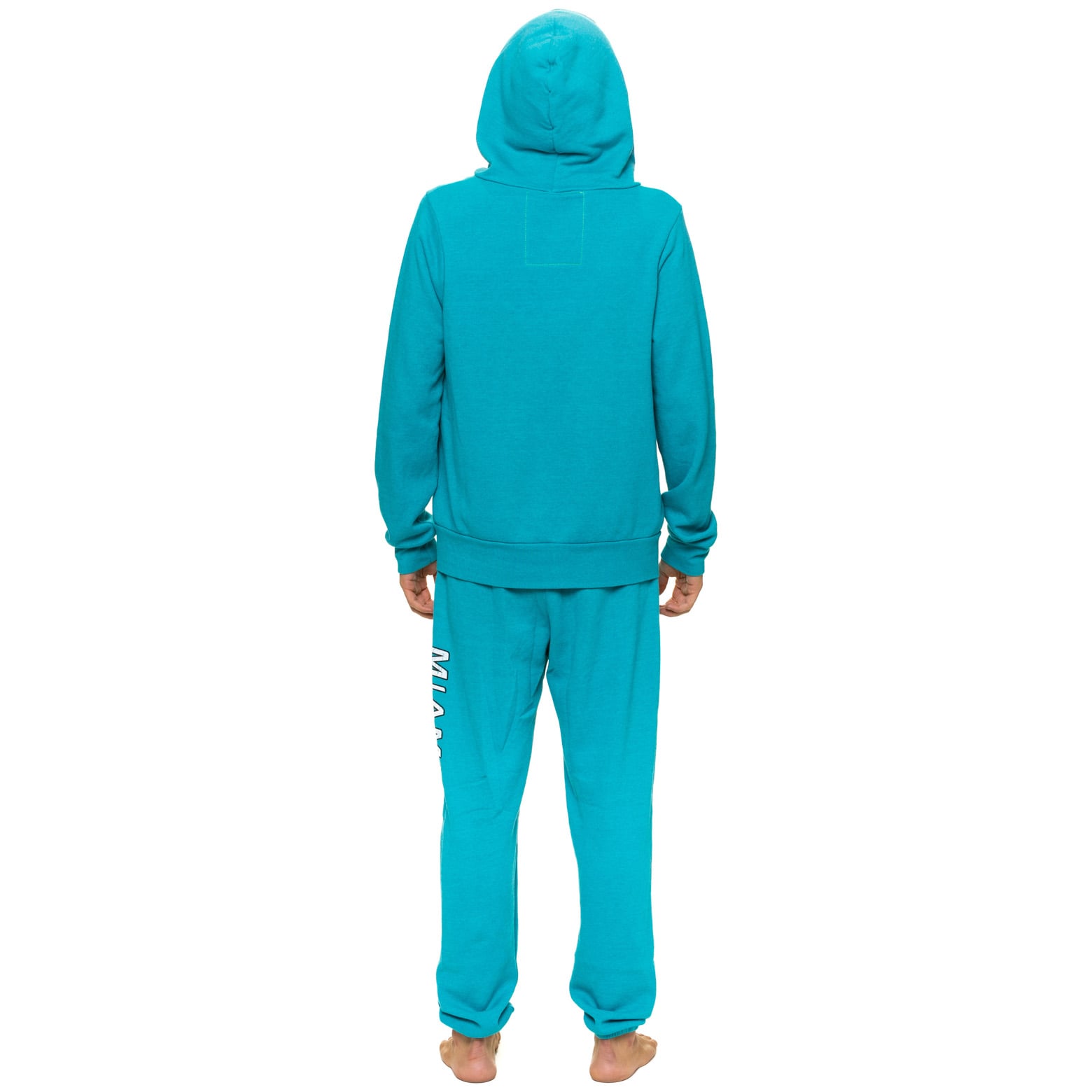 Pantalon de survêtement unisexe Aviator Nation Aqua Miami Dolphins en mélange trois matières