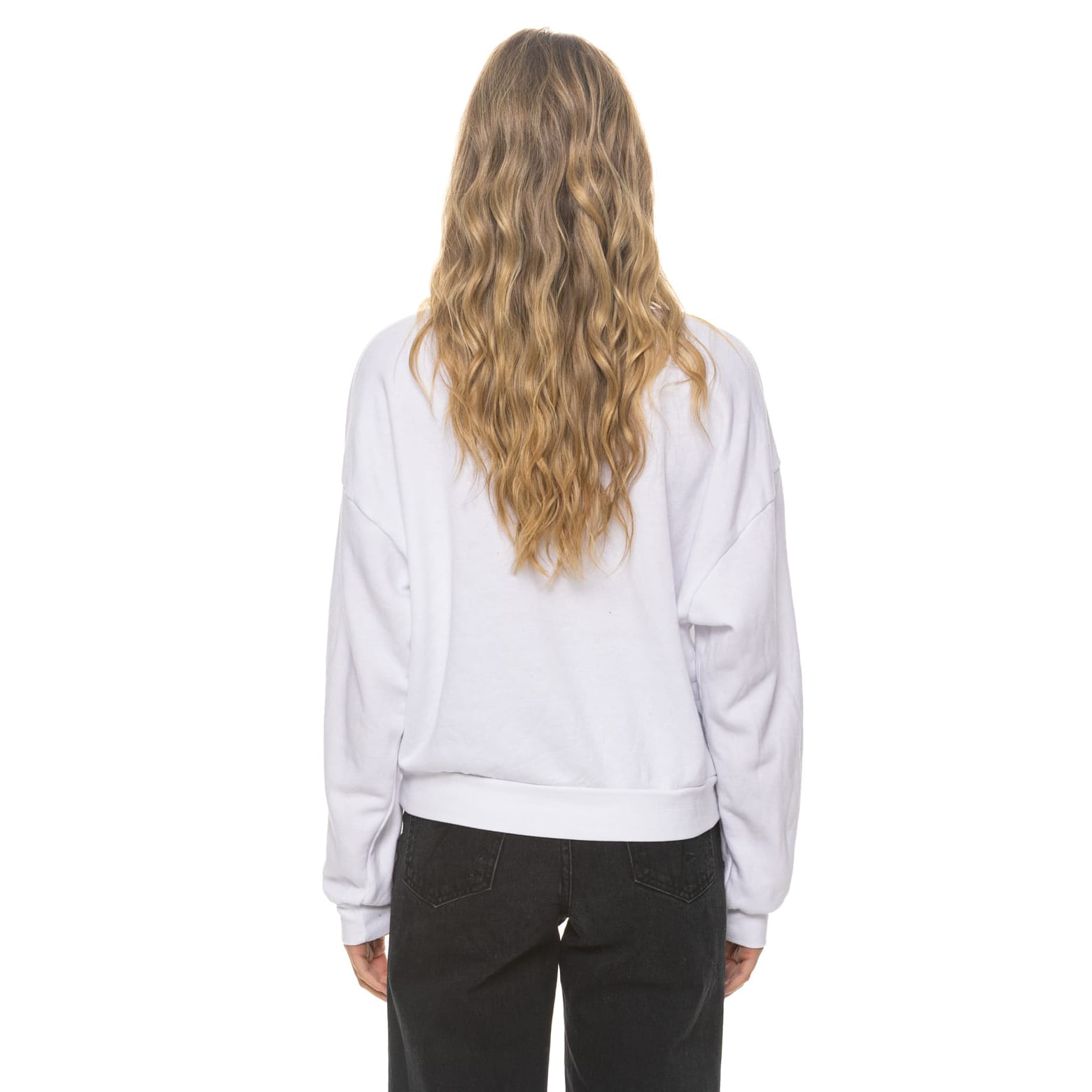 Sweat-shirt unisexe Aviator Nation blanc Miami Dolphins décontracté en mélange de trois matières