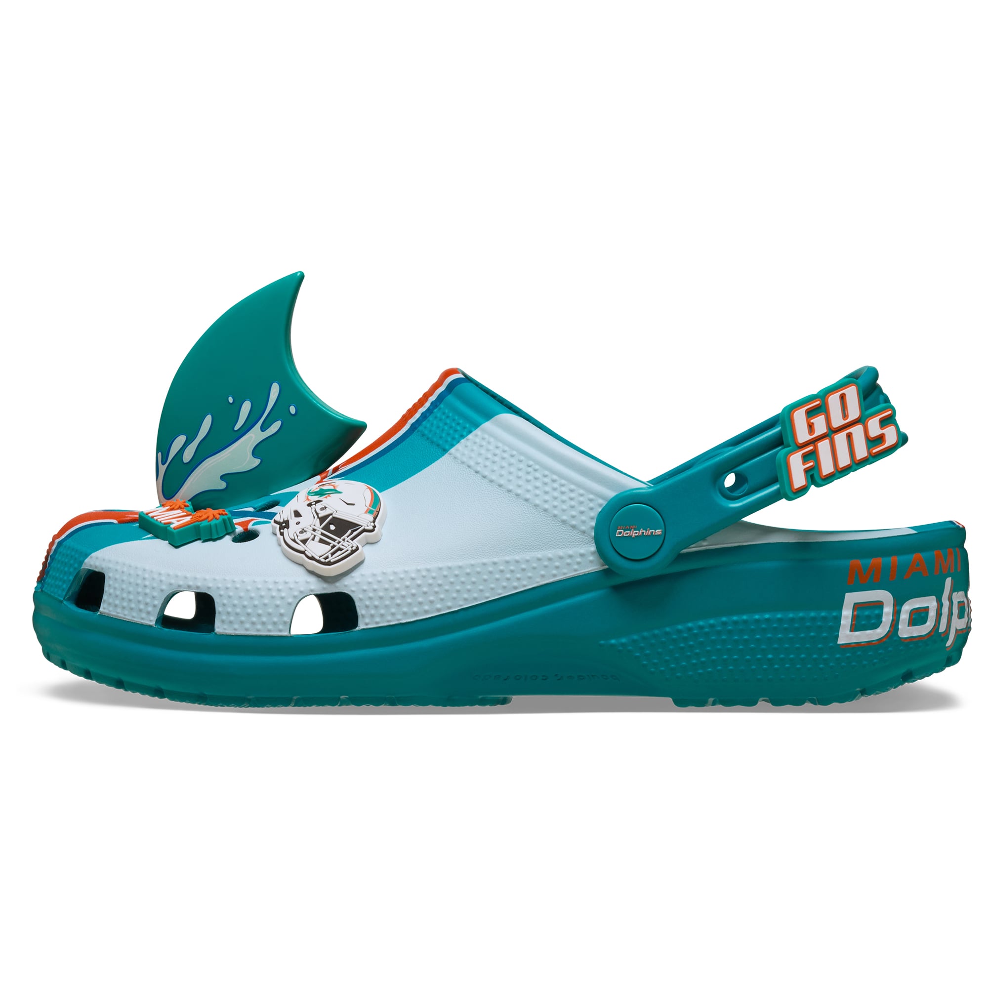 Sabots classiques unisexes Crocs Miami Dolphins
