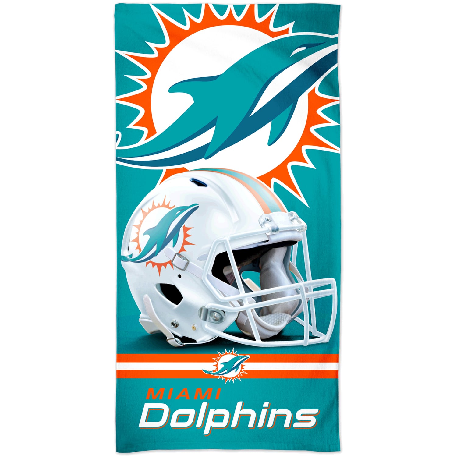 WinCraft Miami Dolphins 30" x 60" Spectra Beach Towel