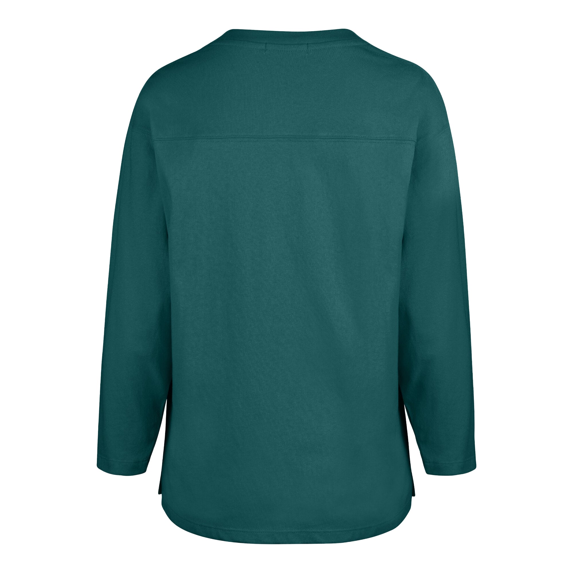 T-shirt à manches longues intemporel « 47 Aqua Miami Dolphins Game Nod » pour femmes