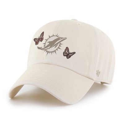 Miami Dolphins '47 Women's Icon Clean Up Adjustable Hat - Natural