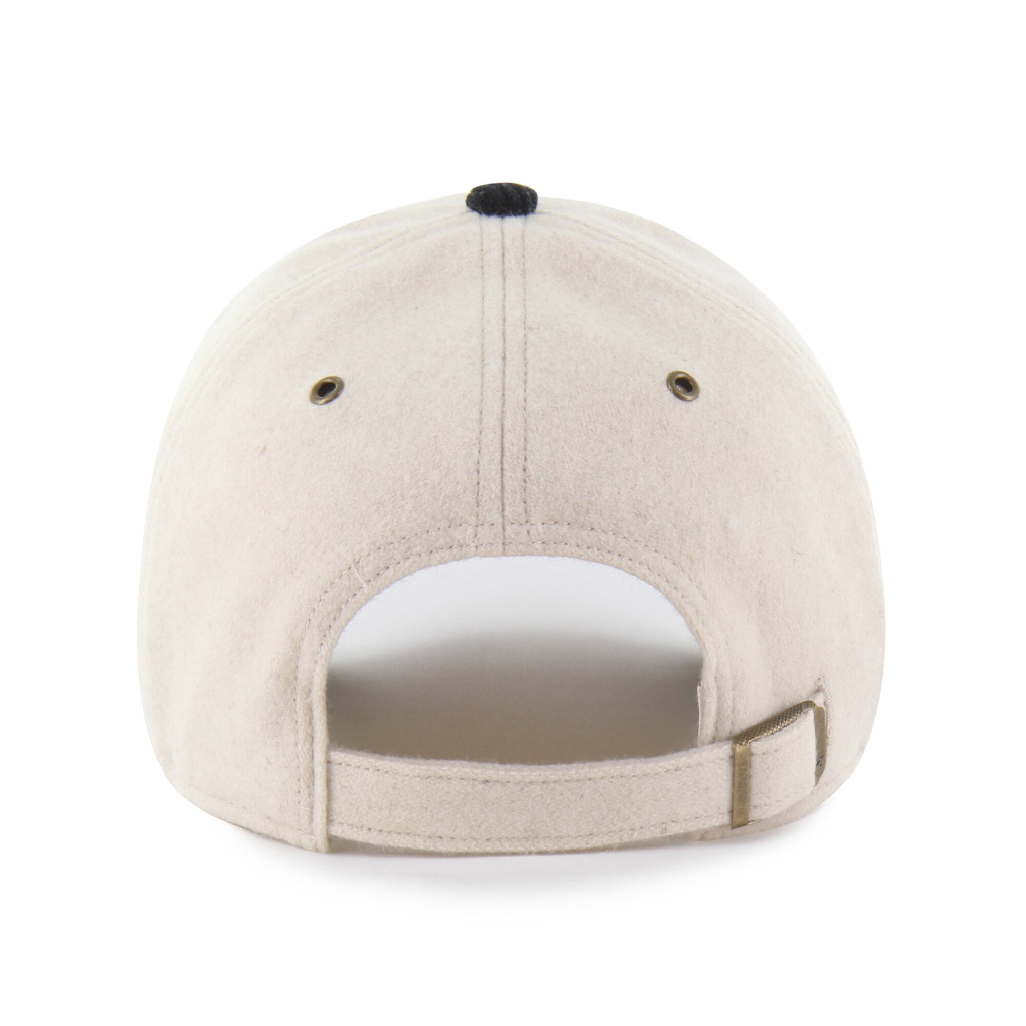 Women's '47 Natural/Black Miami Dolphins Rope Script Clean Up Adjustable Hat